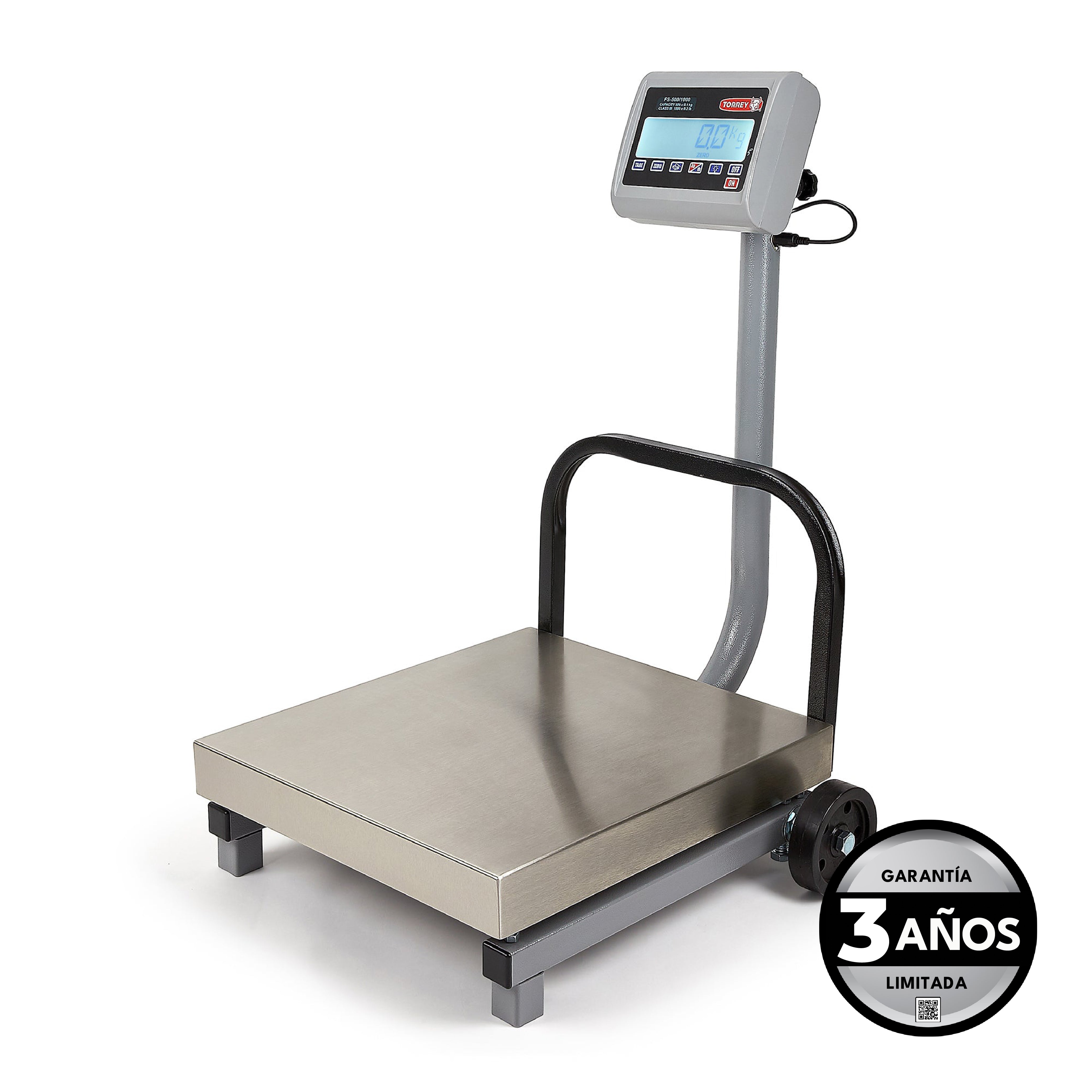 BÁSCULA DE RECIBO MÓVIL 500 KG | FS-500-AI