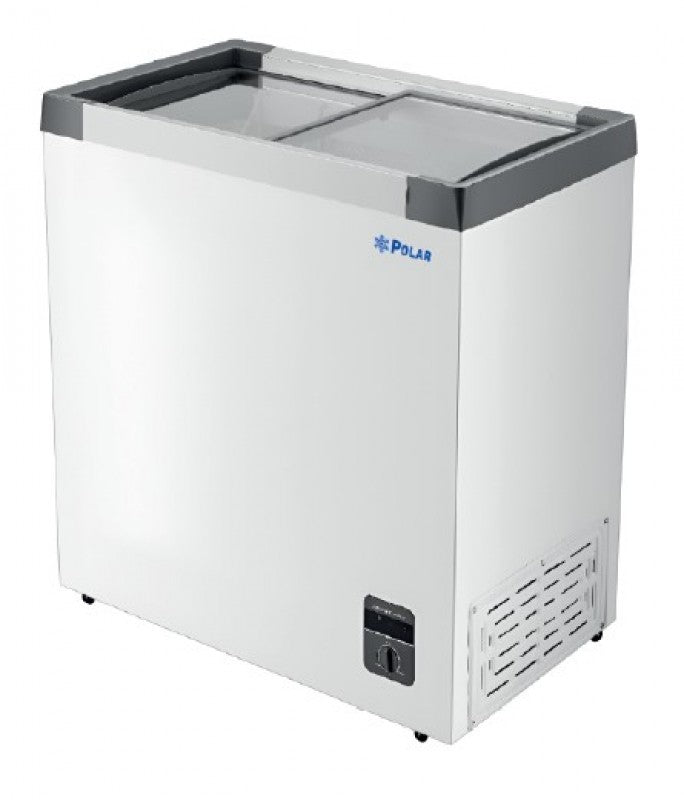 CONGELADOR HORIZONTAL TAPA CRISTAL RECTO POLAR CH-200PR