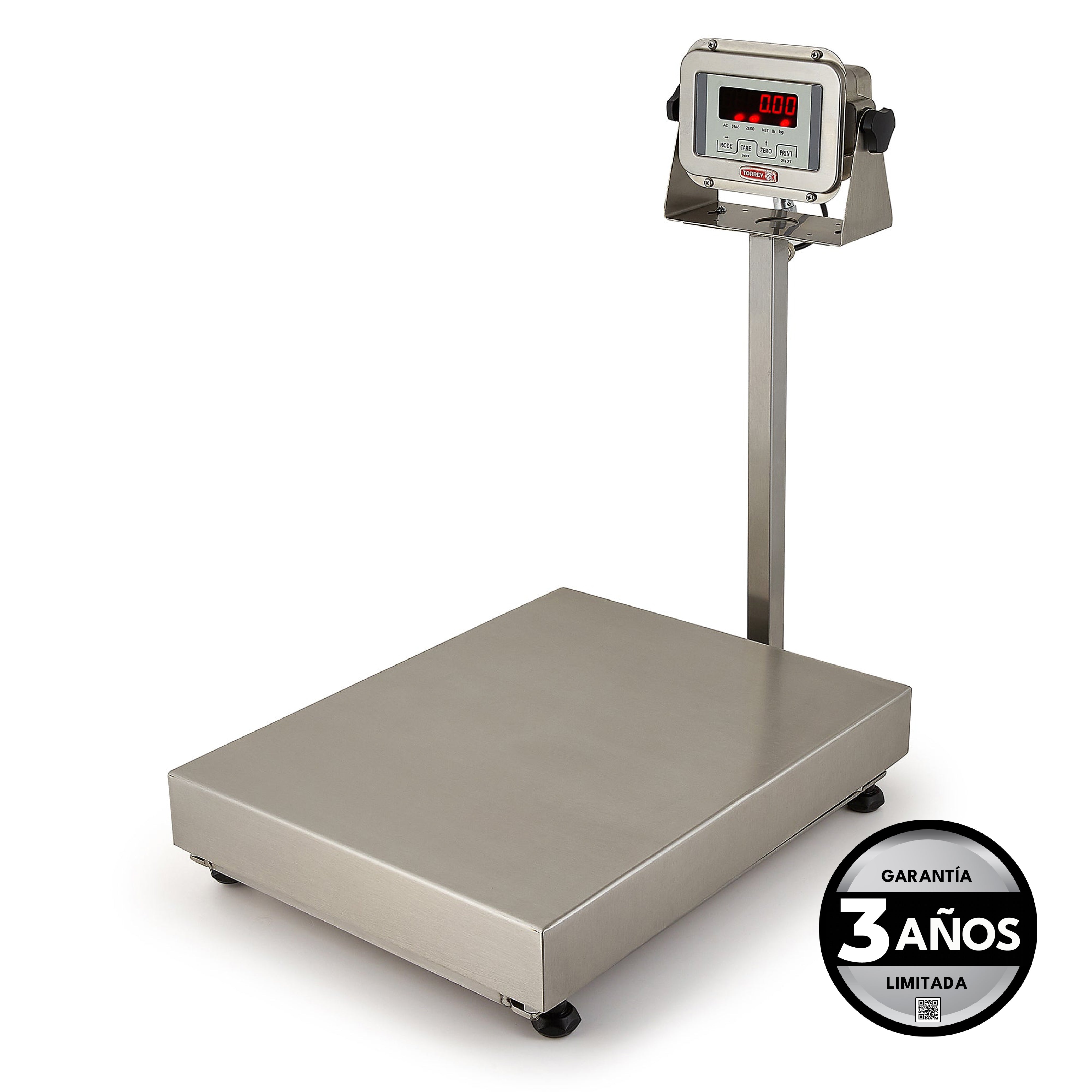 BÁSCULA A PRUEBA DE AGUA 100 KG | EQB100-W