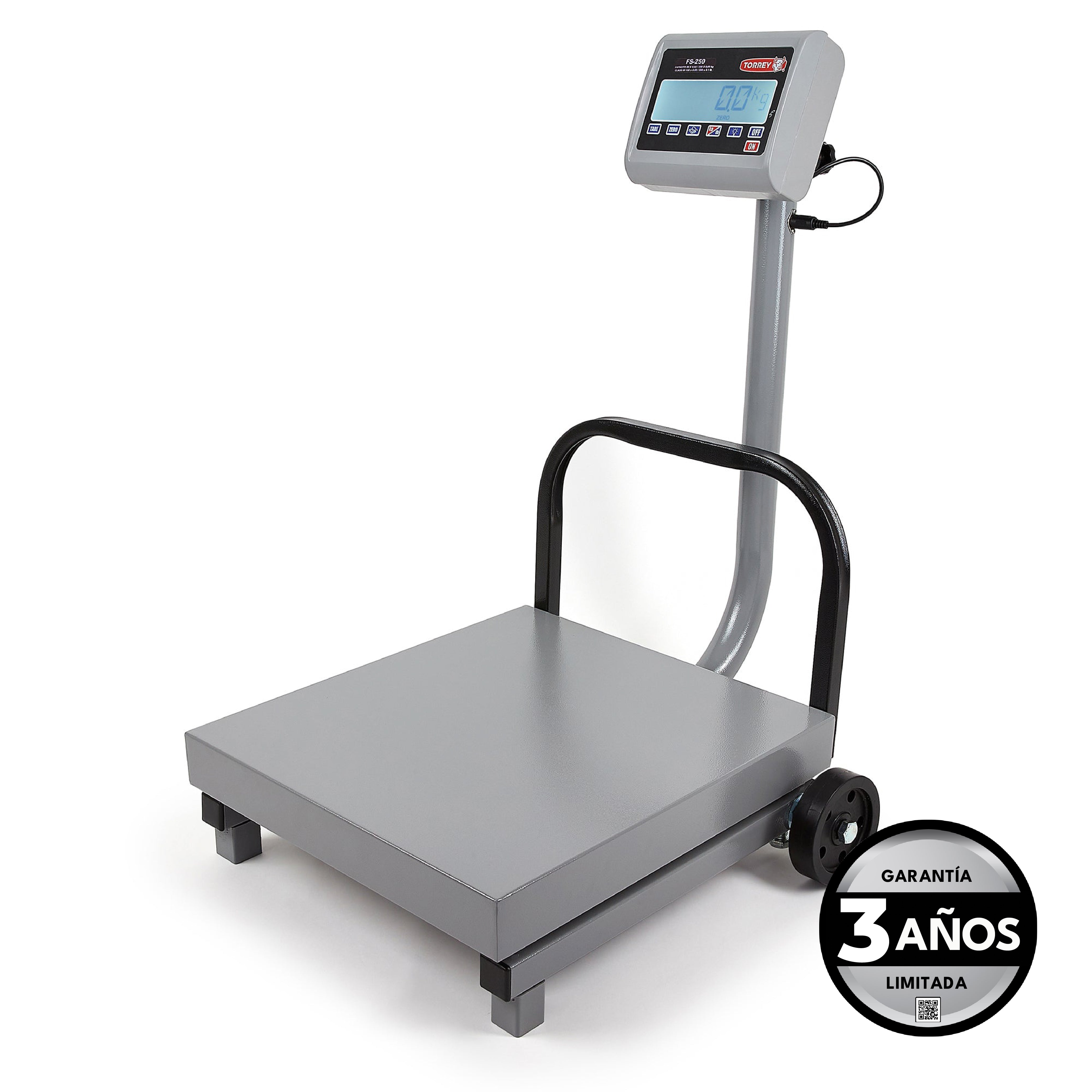 BÁSCULA DE RECIBO MÓVIL 250 KG | FS-250