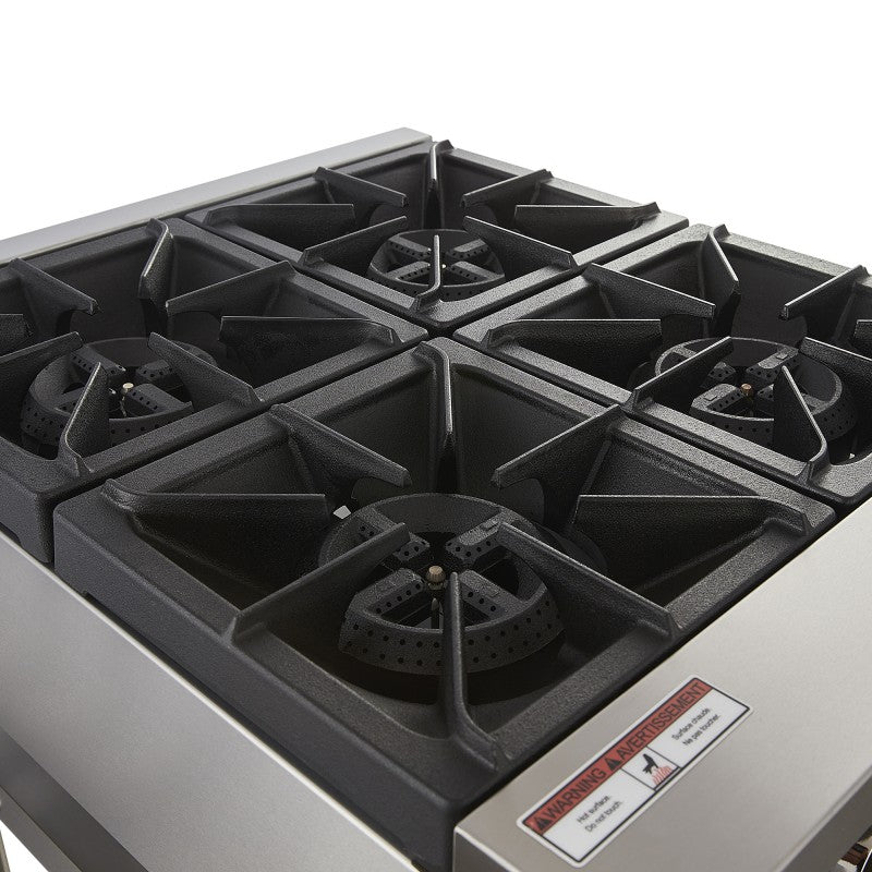 PARRILLA A GAS 4 QUEMADORES | PAT-4QG