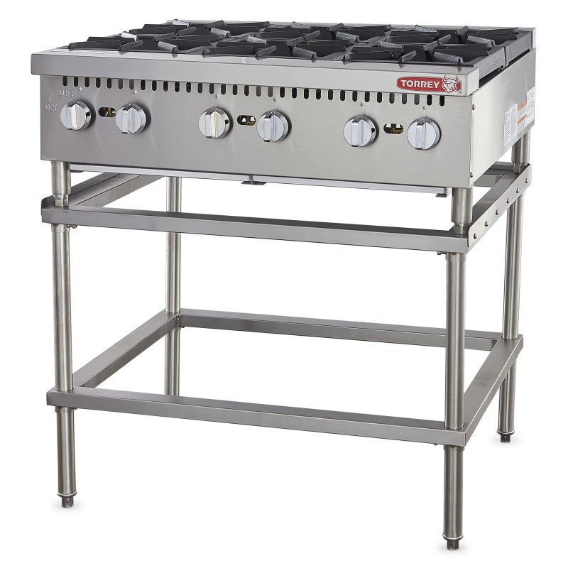 PARRILLA A GAS 6 QUEMADORES | PAT-6QG