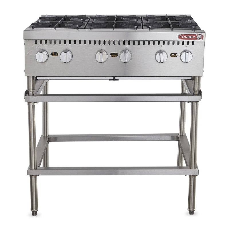 PARRILLA A GAS 6 QUEMADORES | PAT-6QG