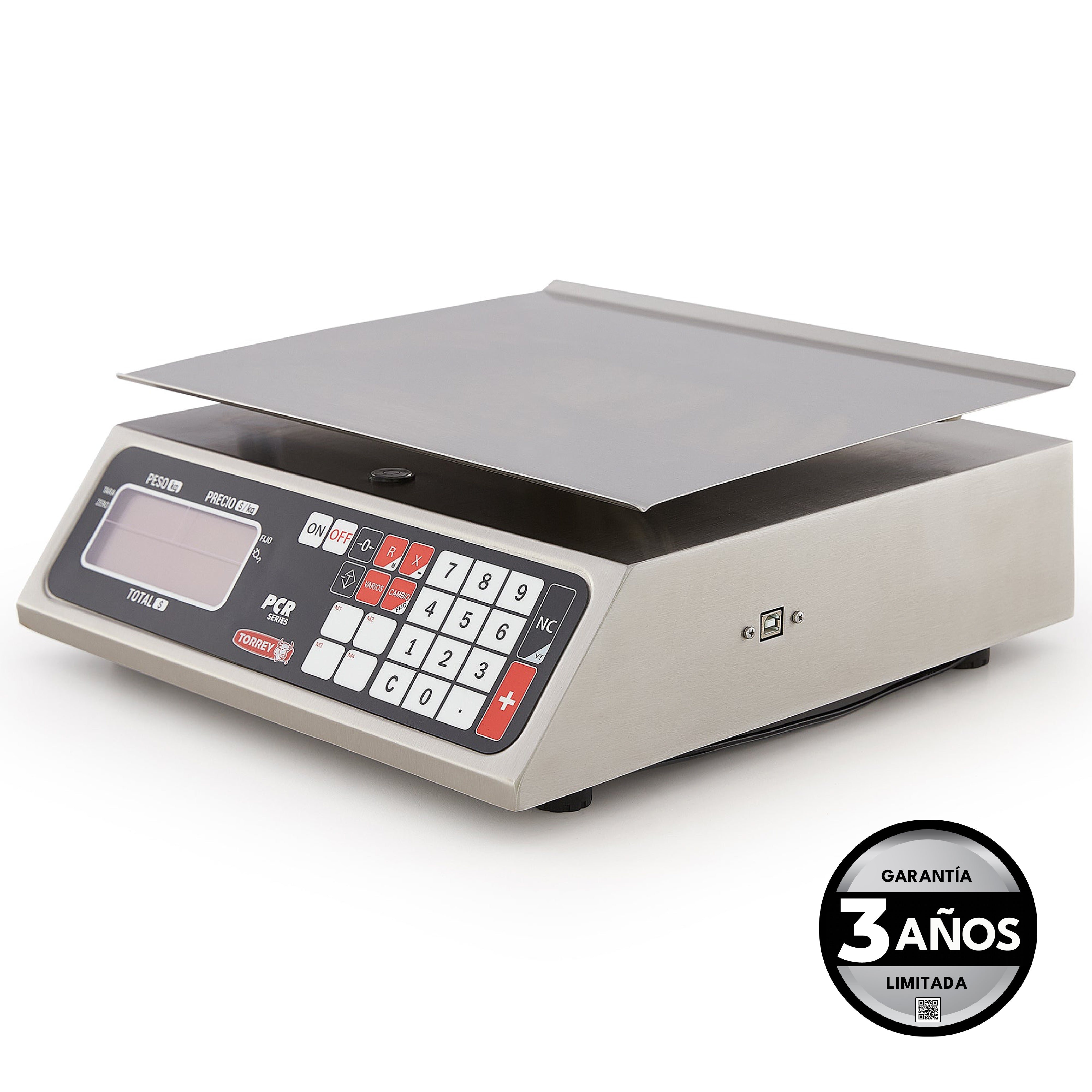 BÁSCULA PESO-PRECIO-TOTAL 40 KG | PCR40-N
