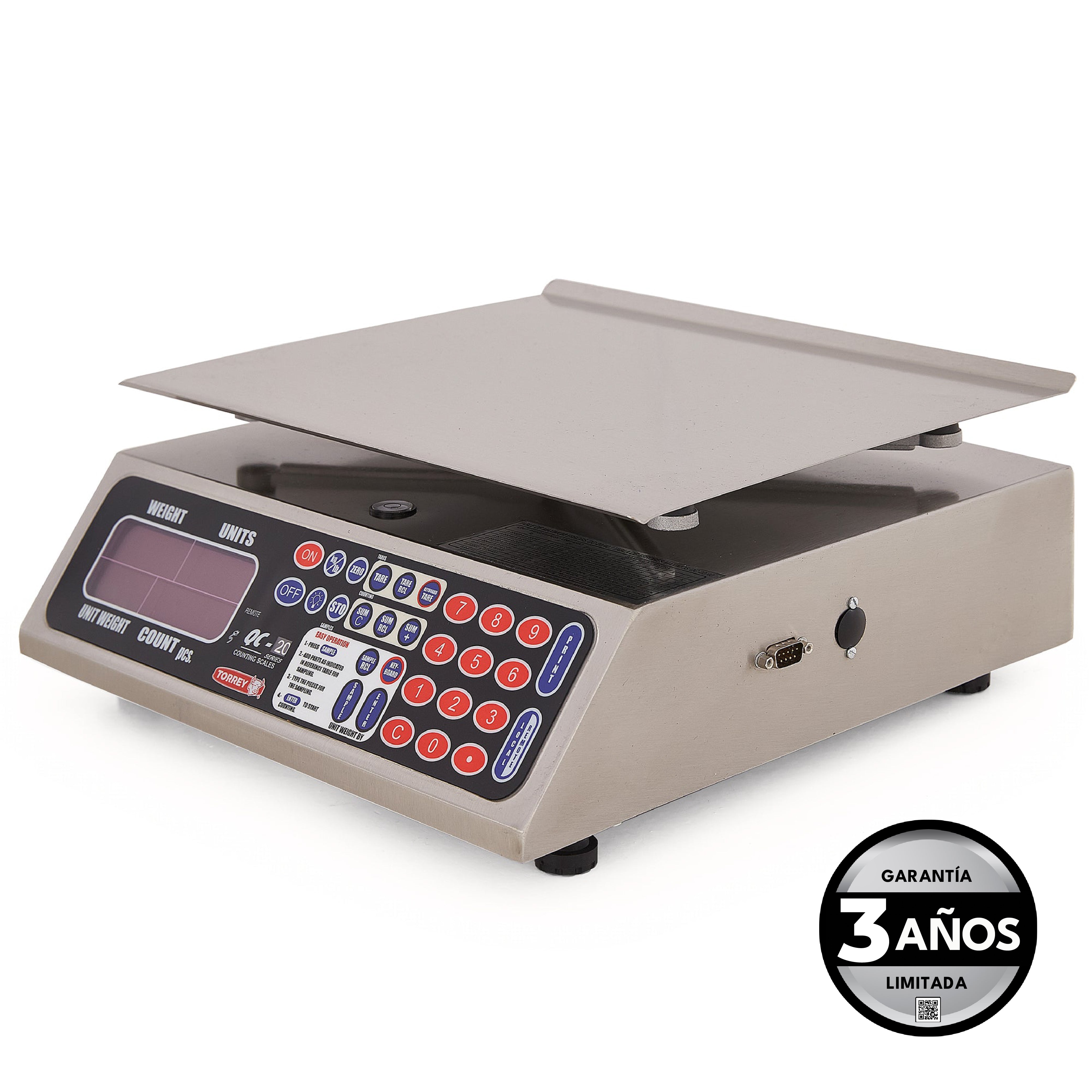 BÁSCULA CONTADORA 20 KG | QC-20