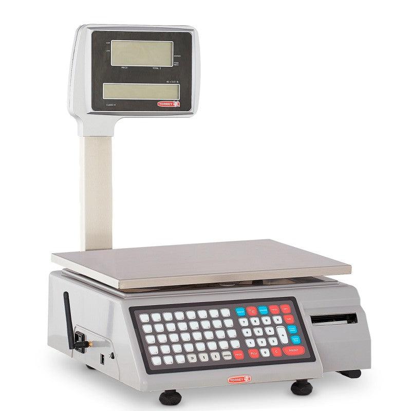 BÁSCULA ETIQUETADORA DE PLASTICO 40 KG | W-LABEL40P