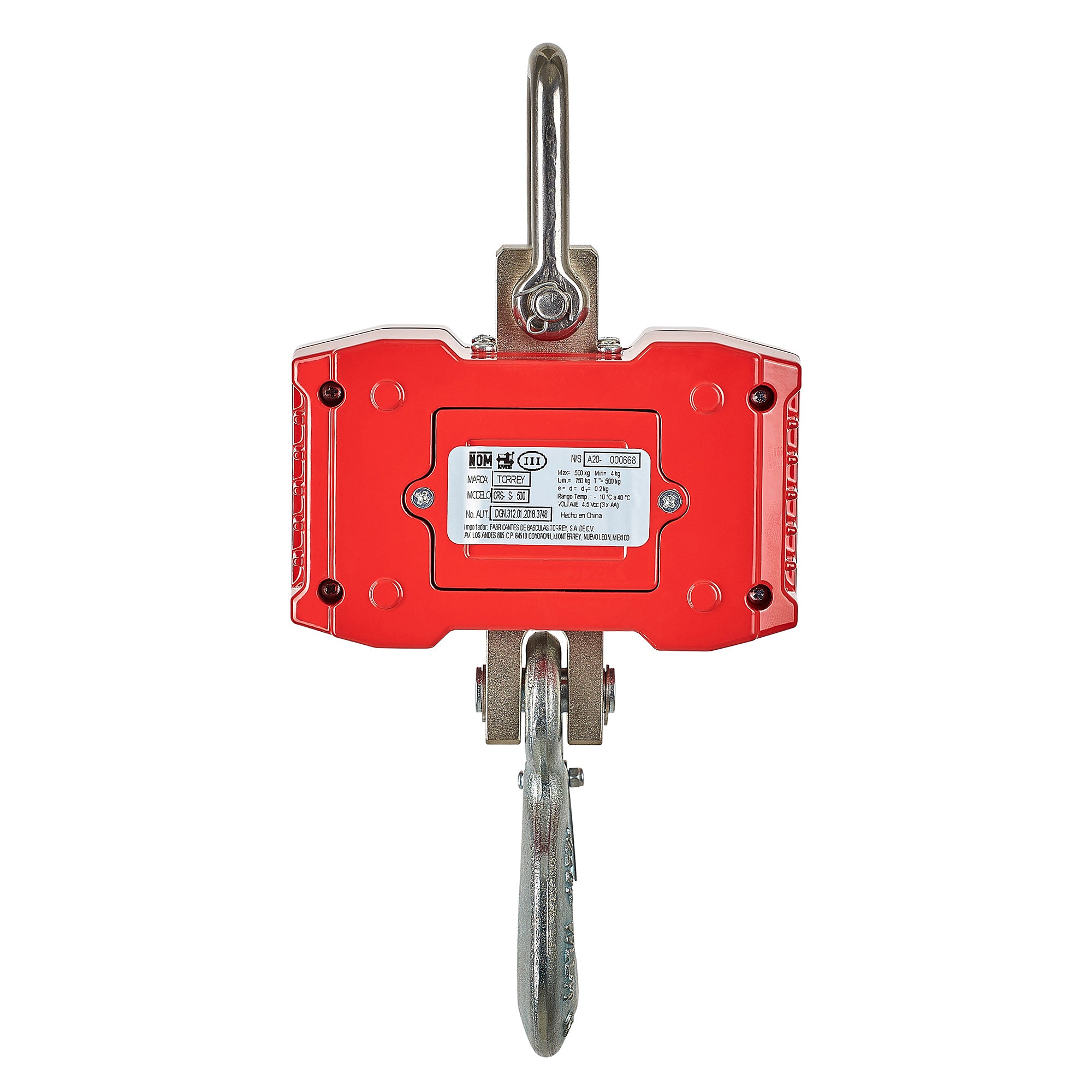 BÁSCULA COLGANTE 500 KG | CRS-500