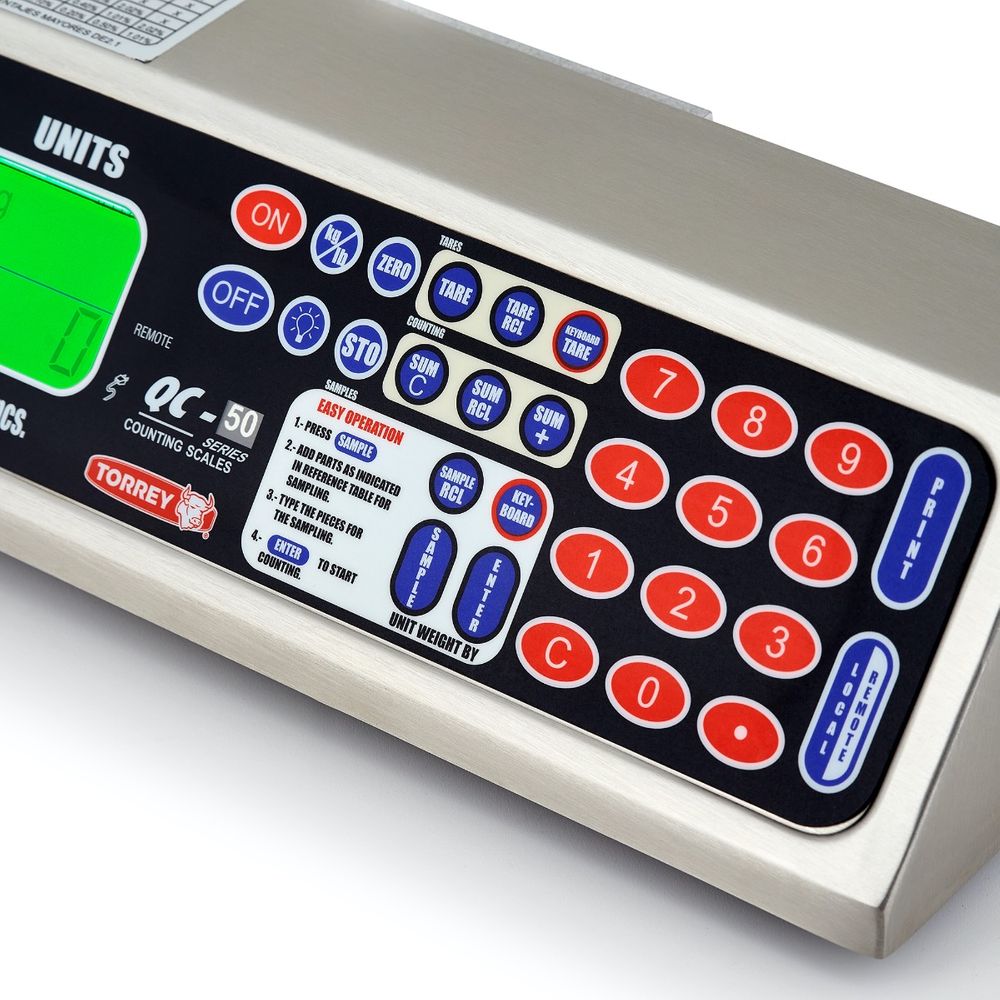 BÁSCULA CONTADORA 50 KG | QC-50