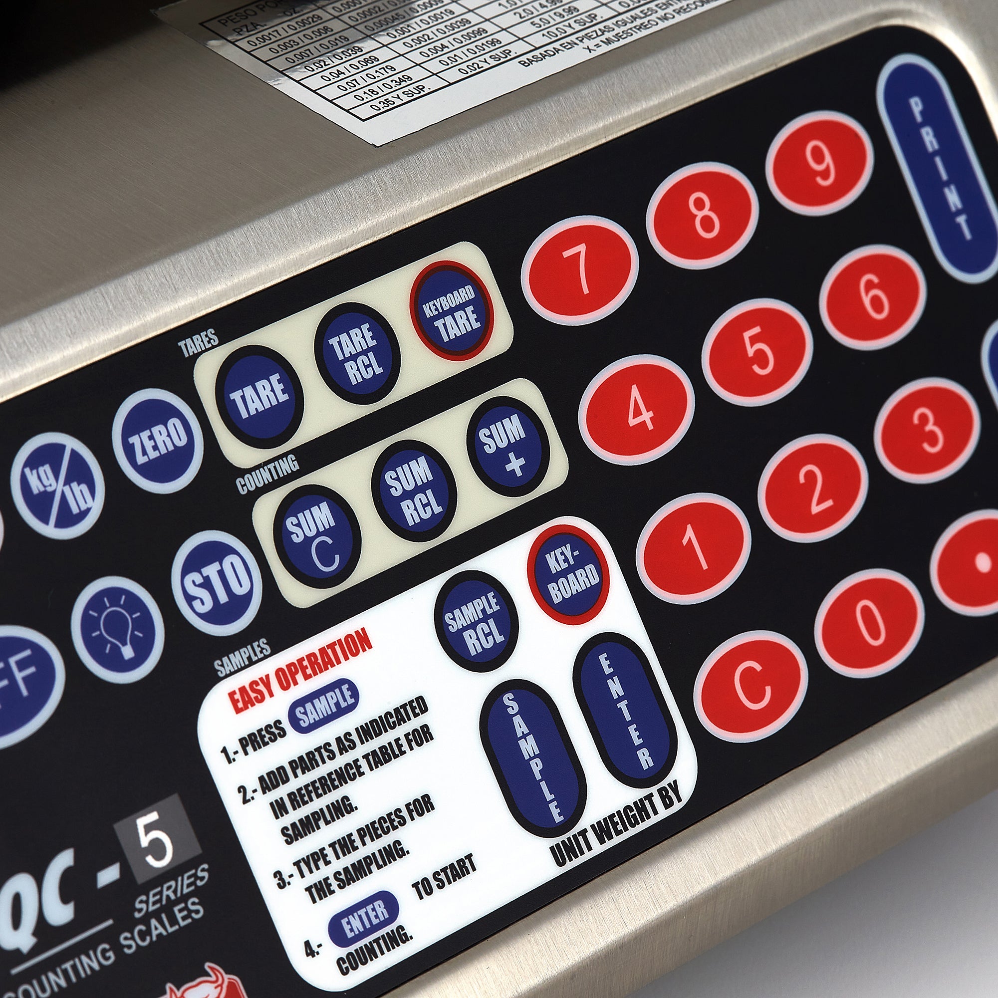 BÁSCULA CONTADORA 5 KG | QC-5