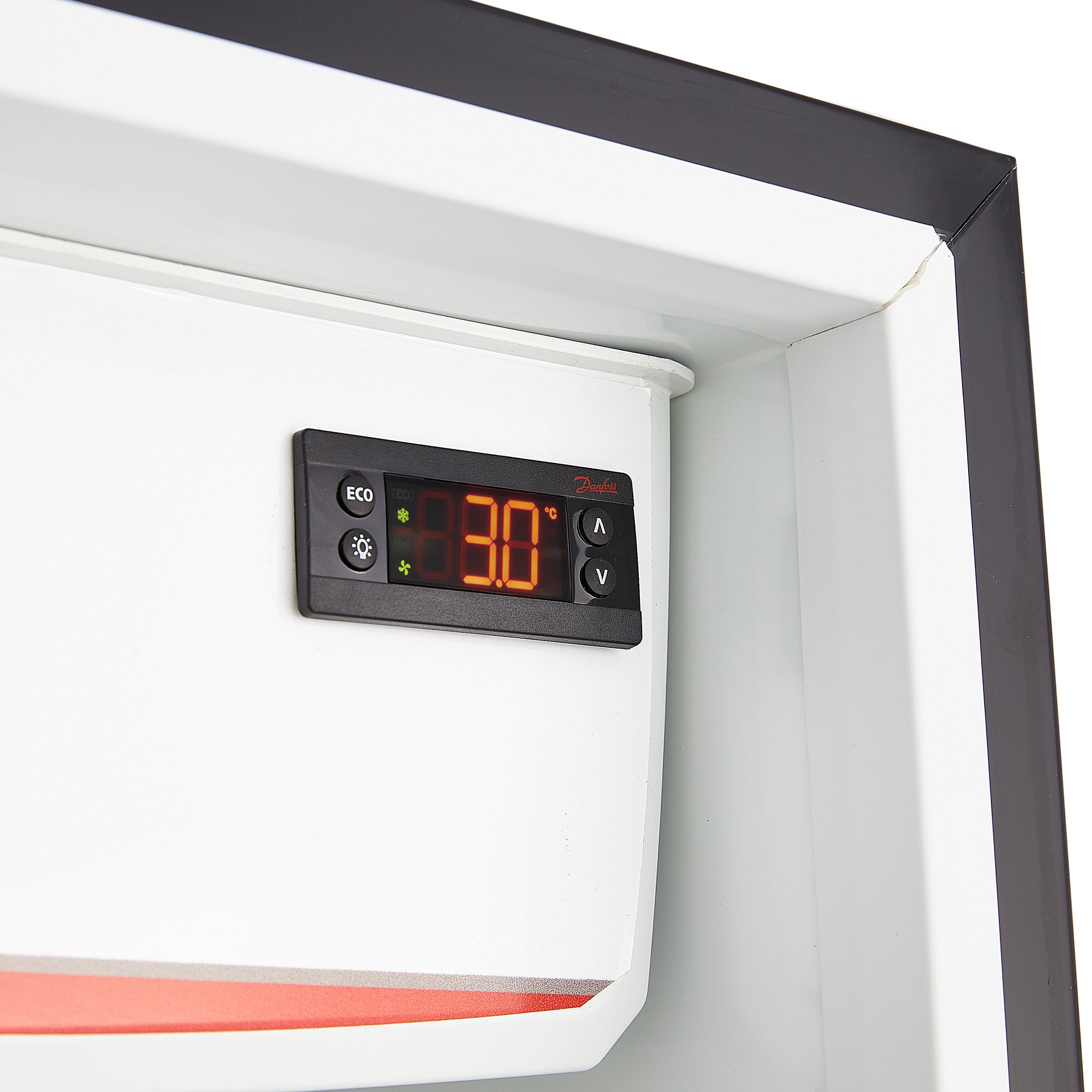 REFRIGERADOR VERTICAL EXHIBIDOR 17 PIES NEGRO | TVC17