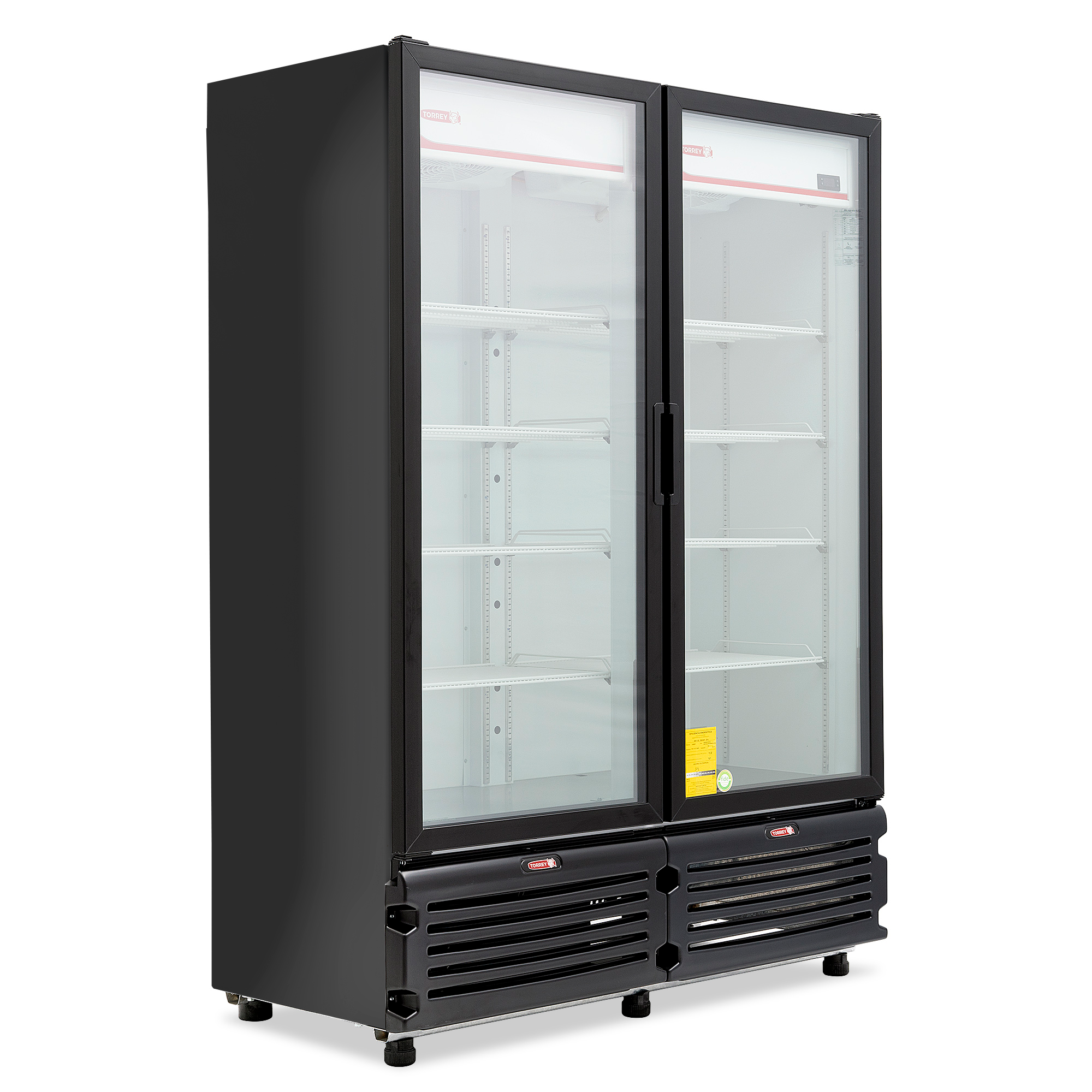 REFRIGERADOR VERTICAL EXHIBIDOR 42 PIES NEGRO | TVC42