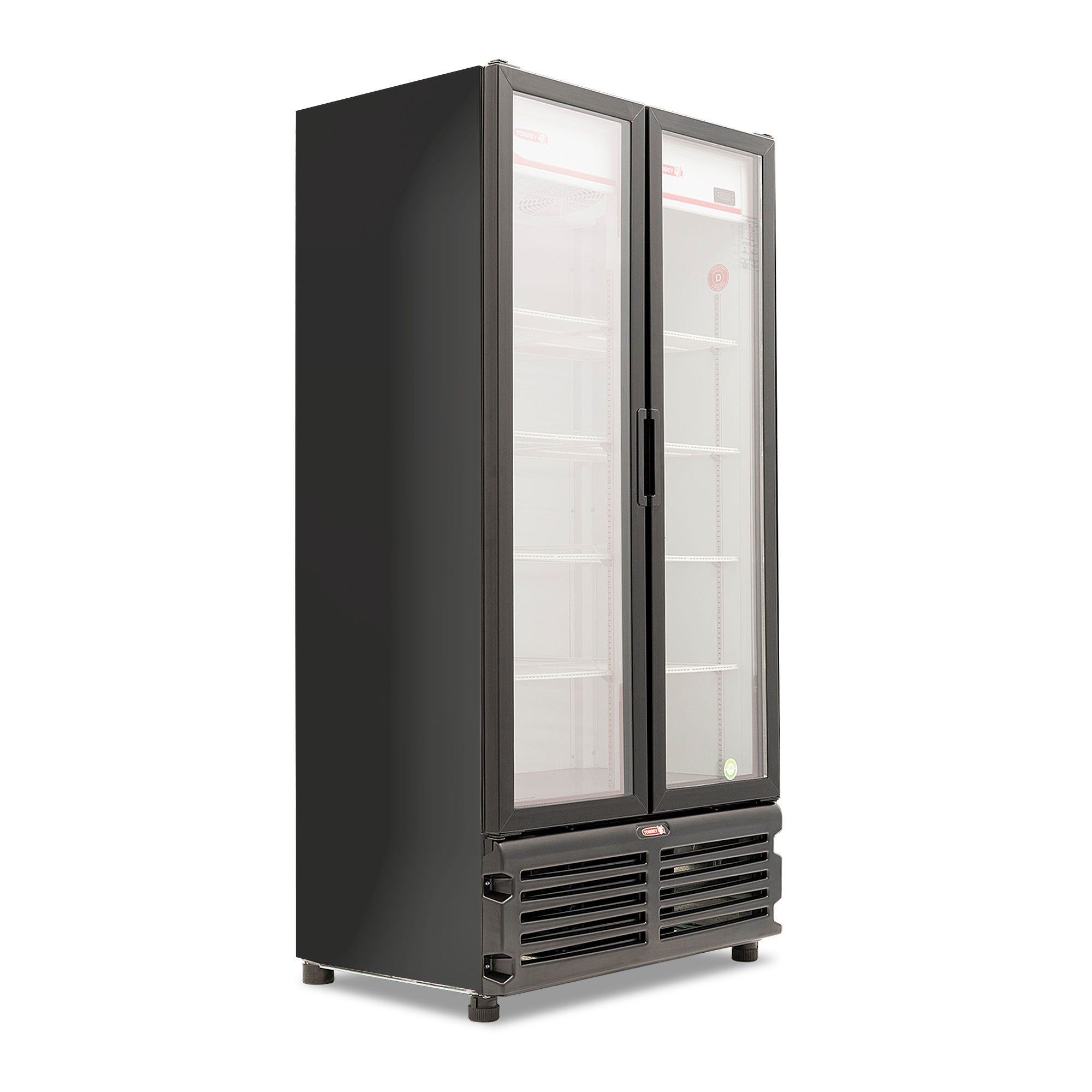 REFRIGERADOR VERTICAL EXHIBIDOR 26 PIES NEGRO | TVC26