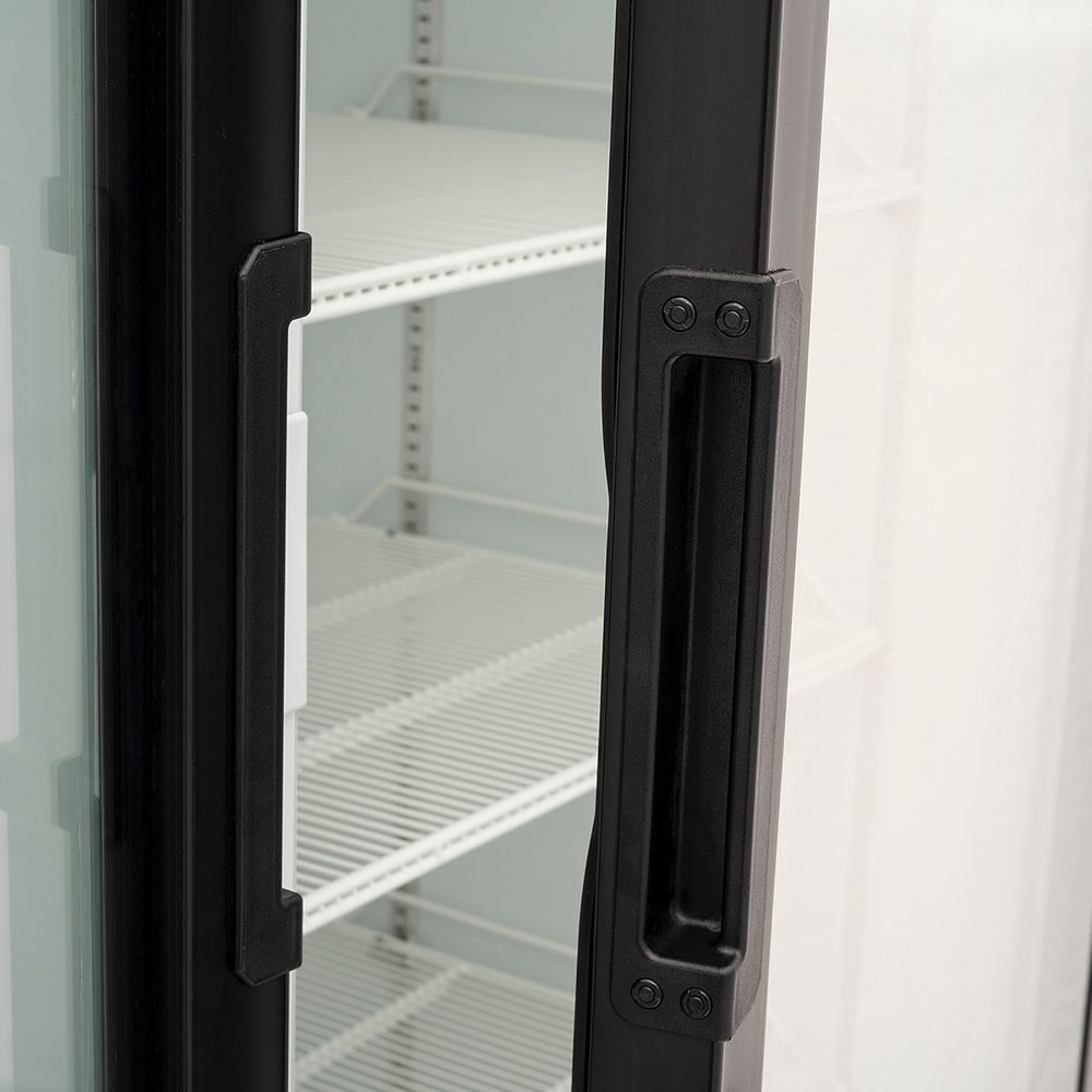REFRIGERADOR VERTICAL EXHIBIDOR 26 PIES NEGRO | TVC26