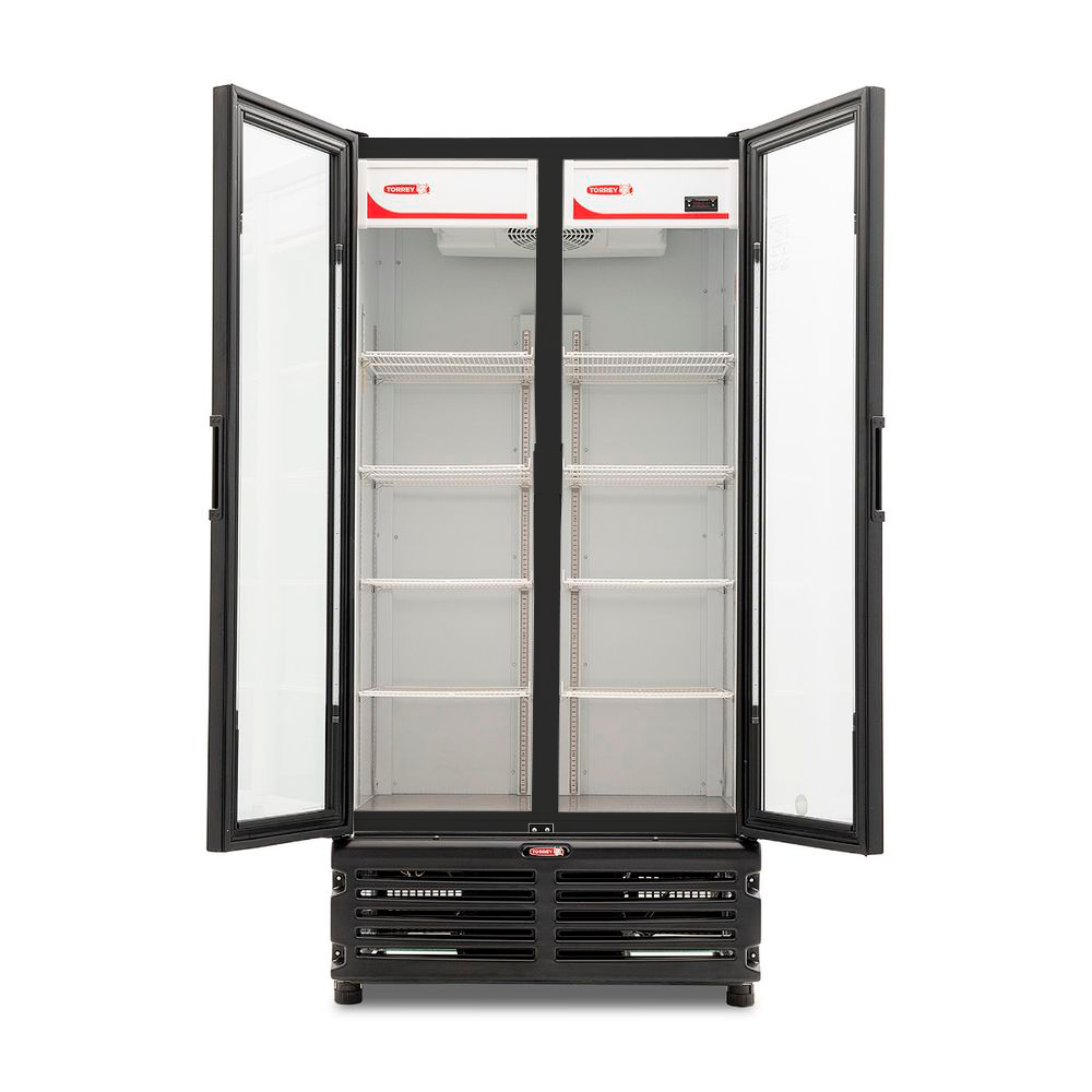 REFRIGERADOR VERTICAL EXHIBIDOR 26 PIES NEGRO | TVC26