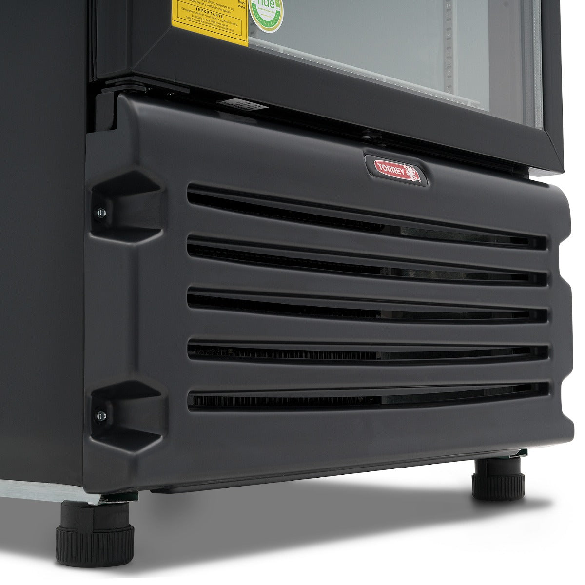 REFRIGERADOR VERTICAL EXHIBIDOR 19 PIES NEGRO | TVC19