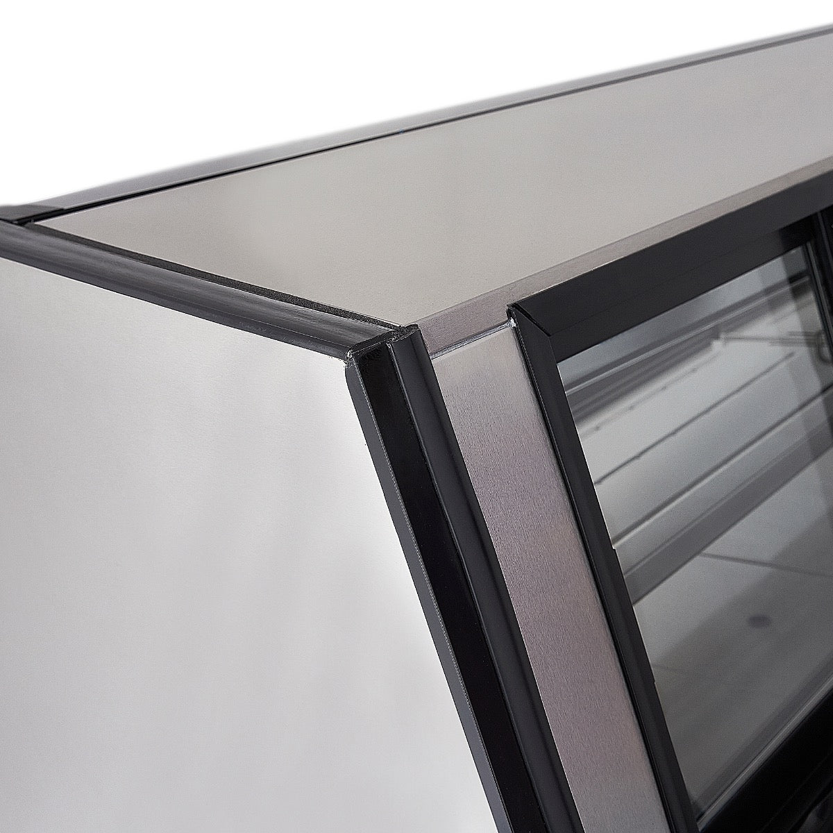 VITRINA TRAMO CARNICERO EN ACERO INOXIDABLE | TEC250LIFT-INOX PREMIUM SIN UNIDAD CONDENSADORA