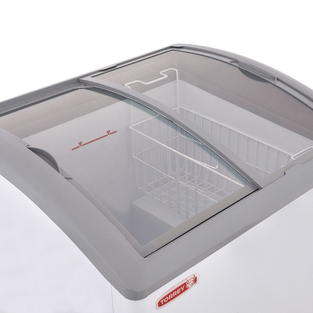 CONGELADOR HORIZONTAL TAPA DE CRISTAL CURVO 170 LITROS | CHC-80CR