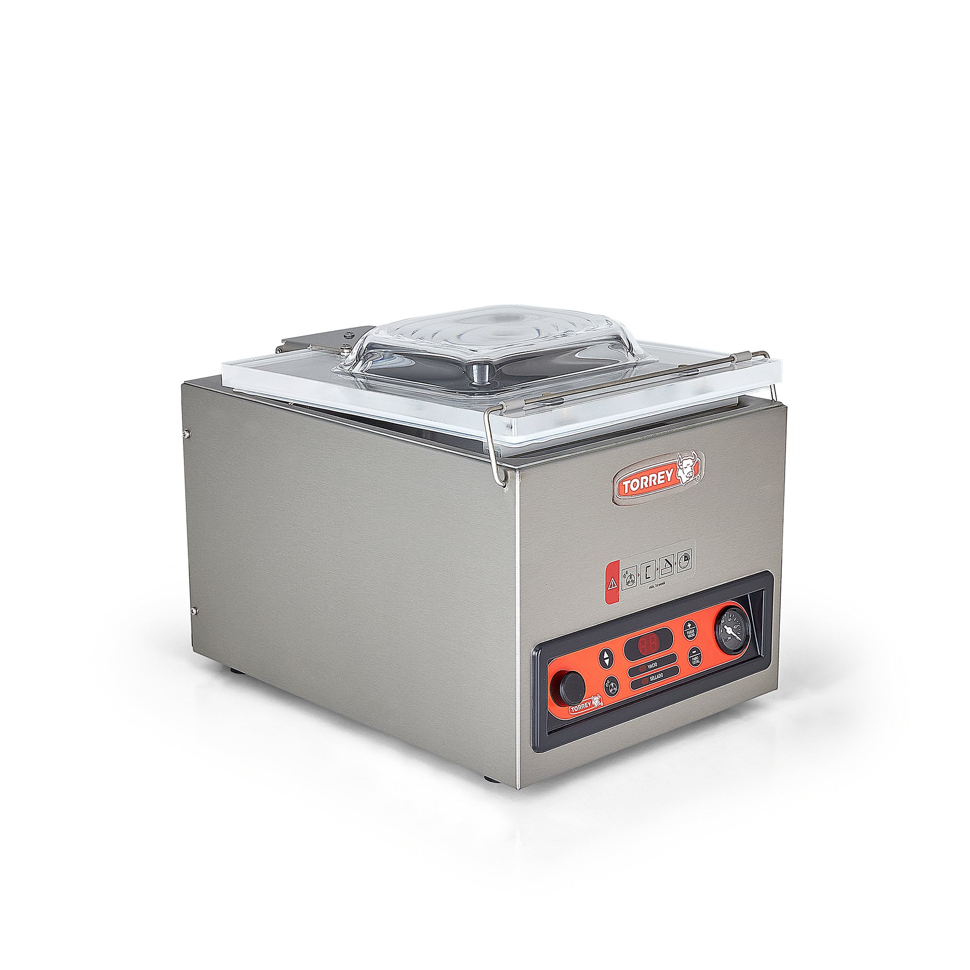 EMPACADORA AL VACÍO DE ACERO INOXIDABLE | EVD-8