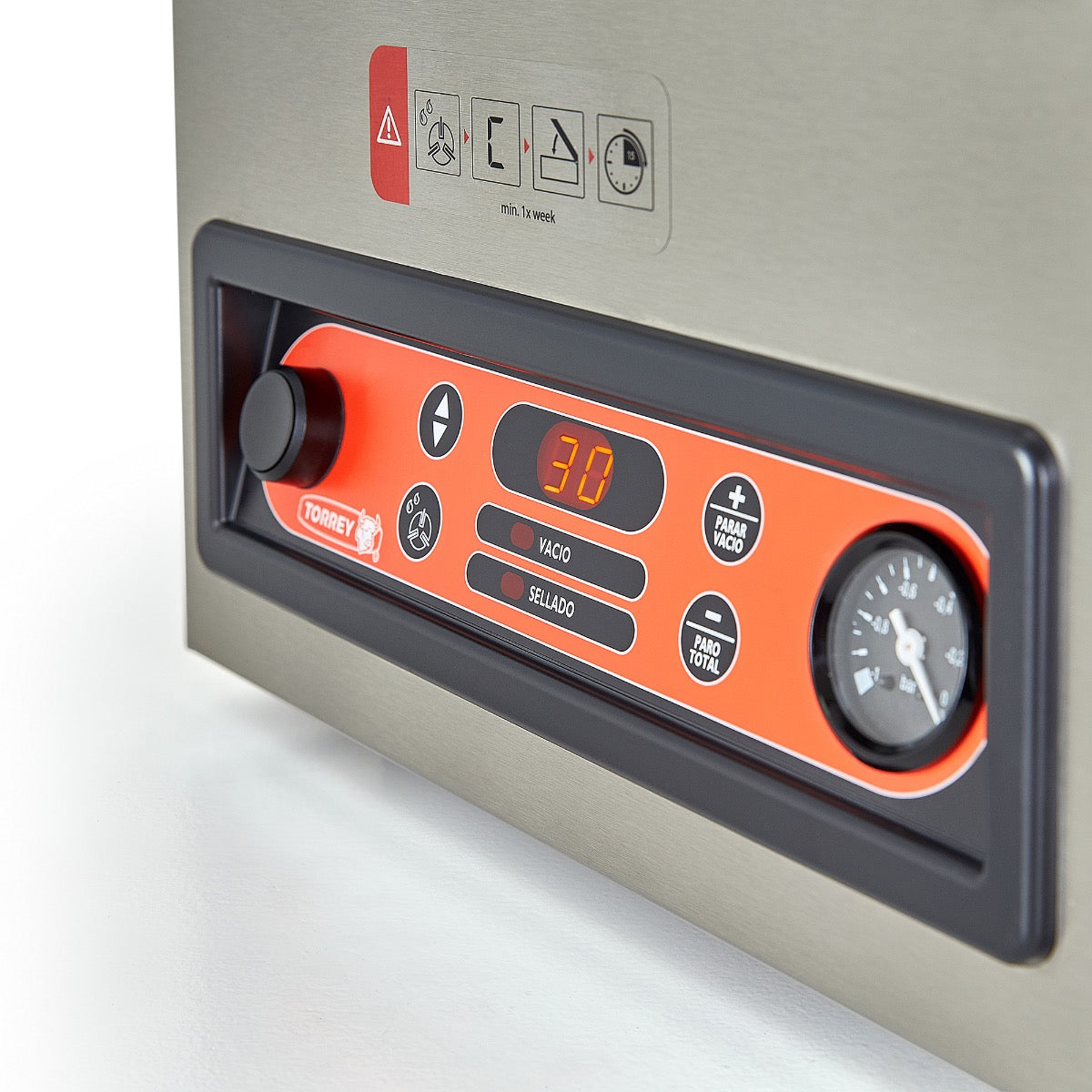EMPACADORA AL VACÍO DE ACERO INOXIDABLE | EVD-8