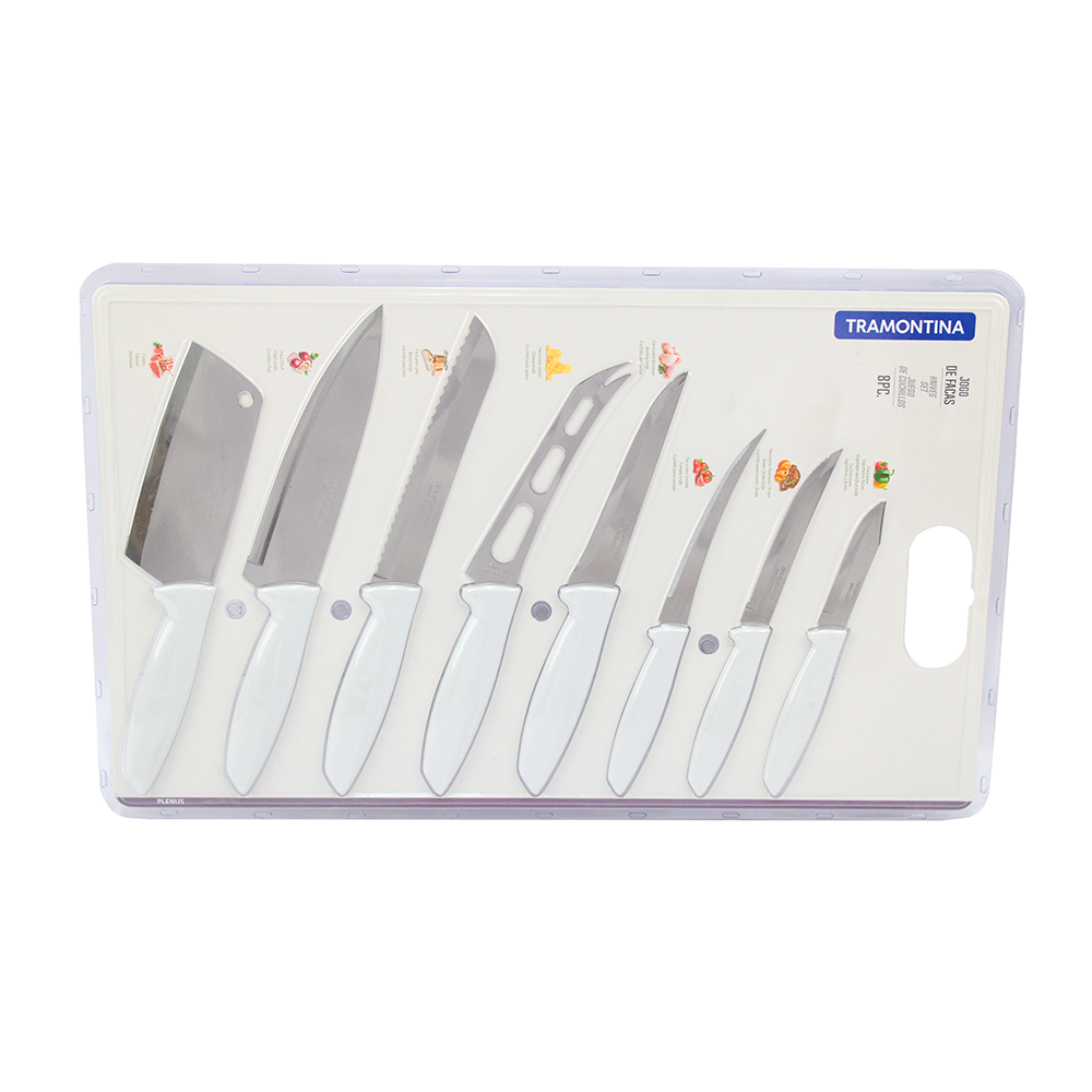 JUEGO CUCHILLOS PLENUS 8 PIEZAS