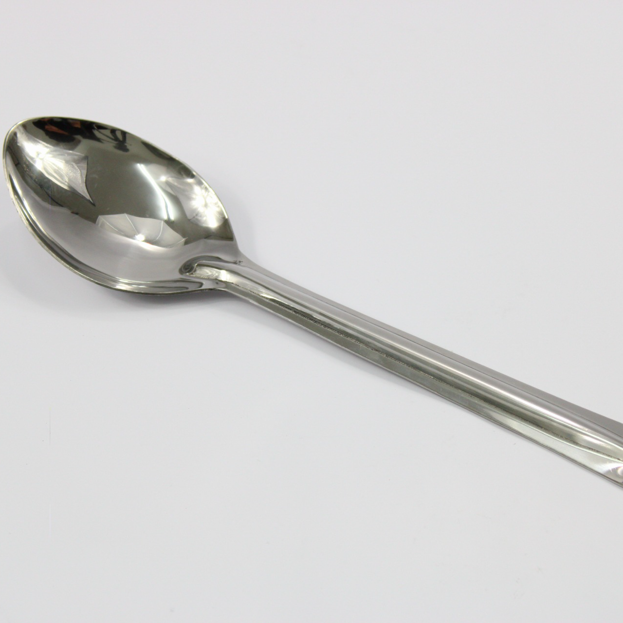 CUCHARA PARA COCINAR ACERO INOX 13" LISA