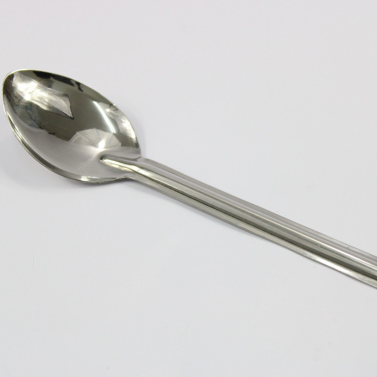 CUCHARA PARA COCINAR ACERO INOX 15" LISA