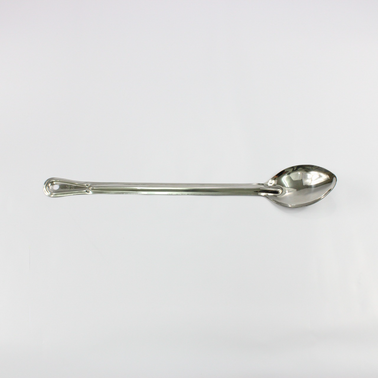 CUCHARA PARA COCINAR ACERO INOX 18" LISA