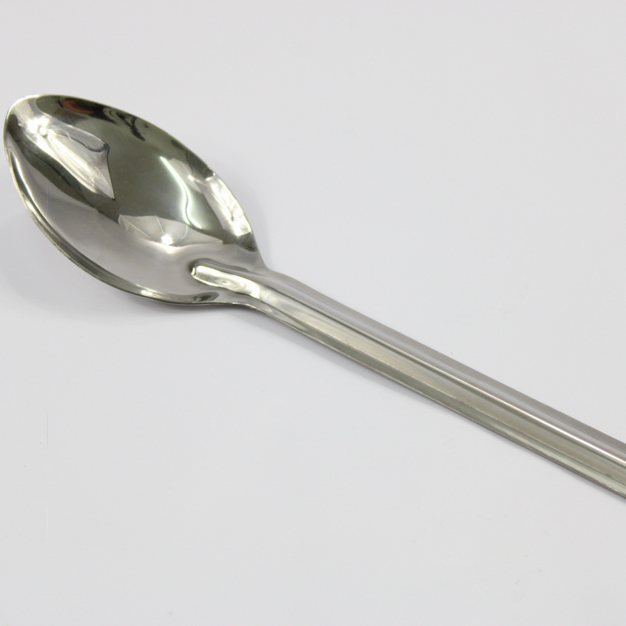 CUCHARA PARA COCINAR ACERO INOX 18" LISA