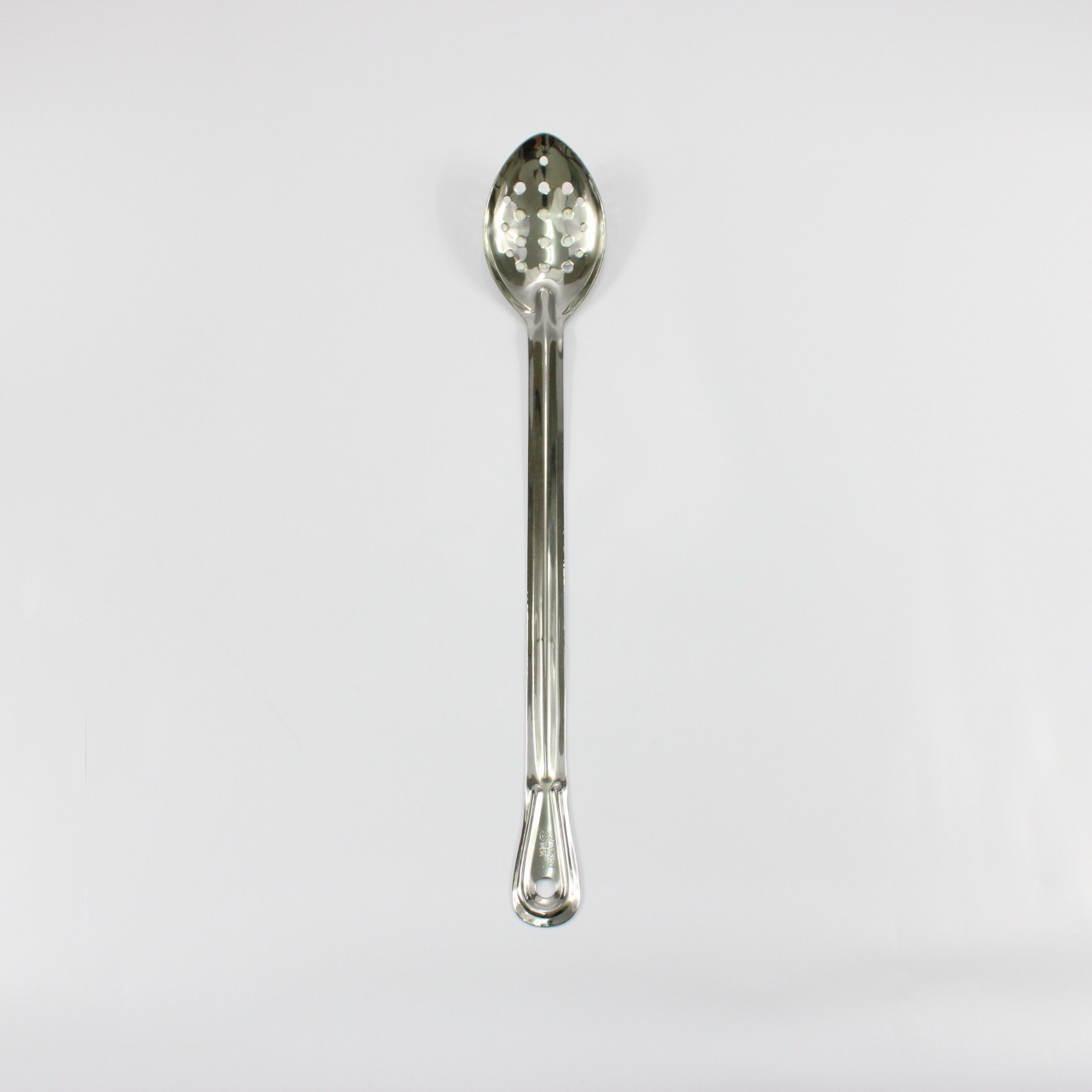 CUCHARA PARA COCINAR ACERO INOX 18" PERFORADA