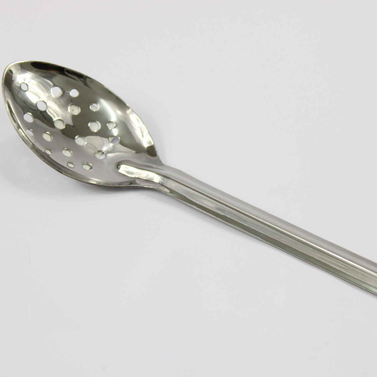 CUCHARA PARA COCINAR ACERO INOX 18" PERFORADA