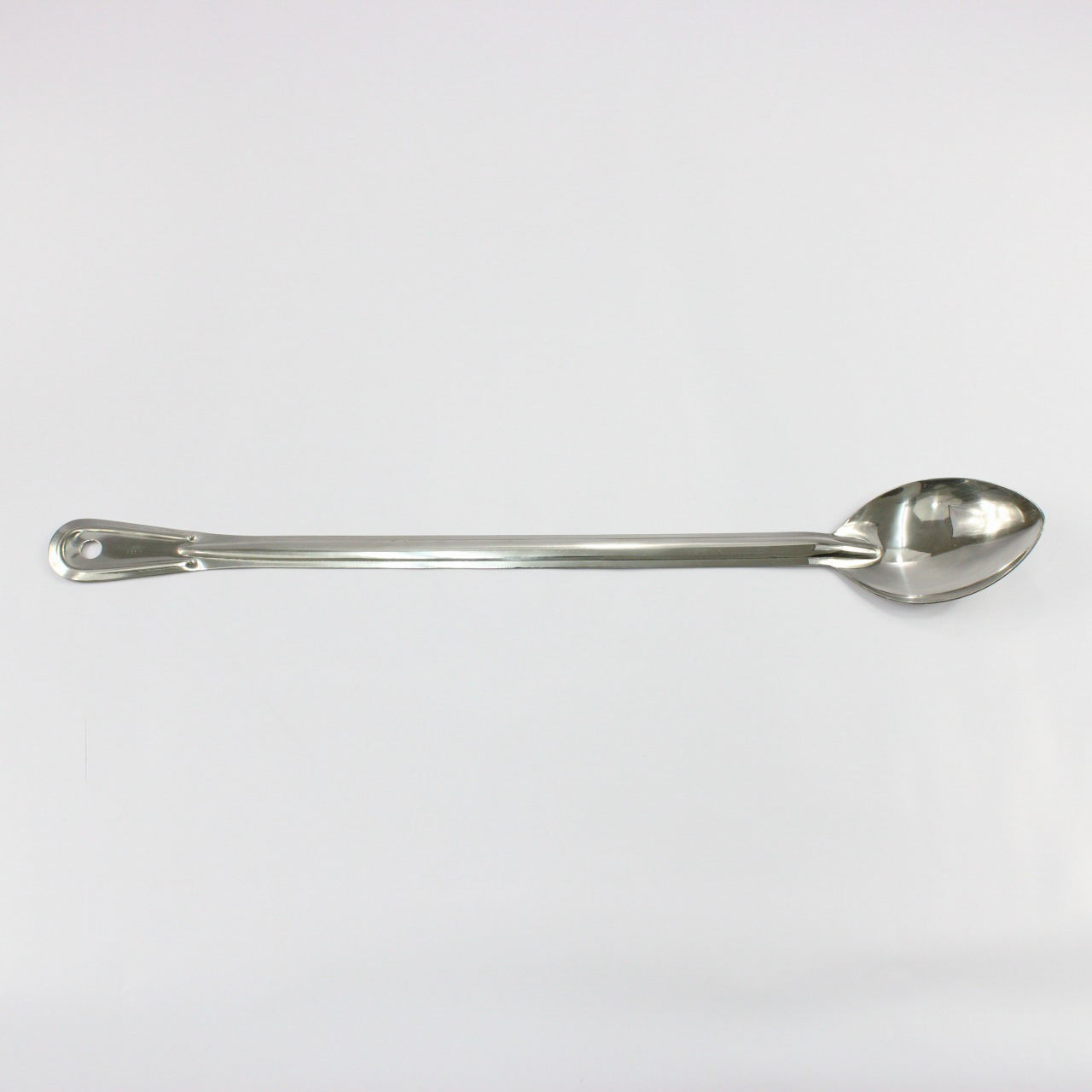 CUCHARA PARA COCINAR ACERO INOX 21" LISA