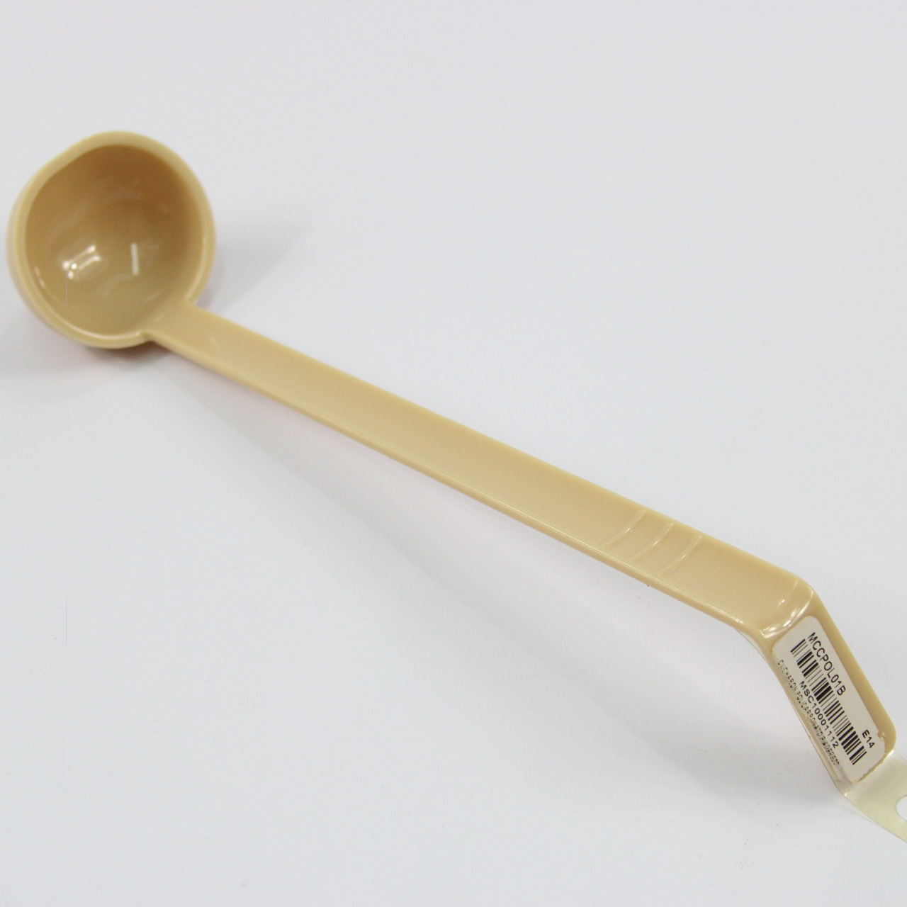 CUCHARON POLICARBONATO P/ADEREZO BEIGE