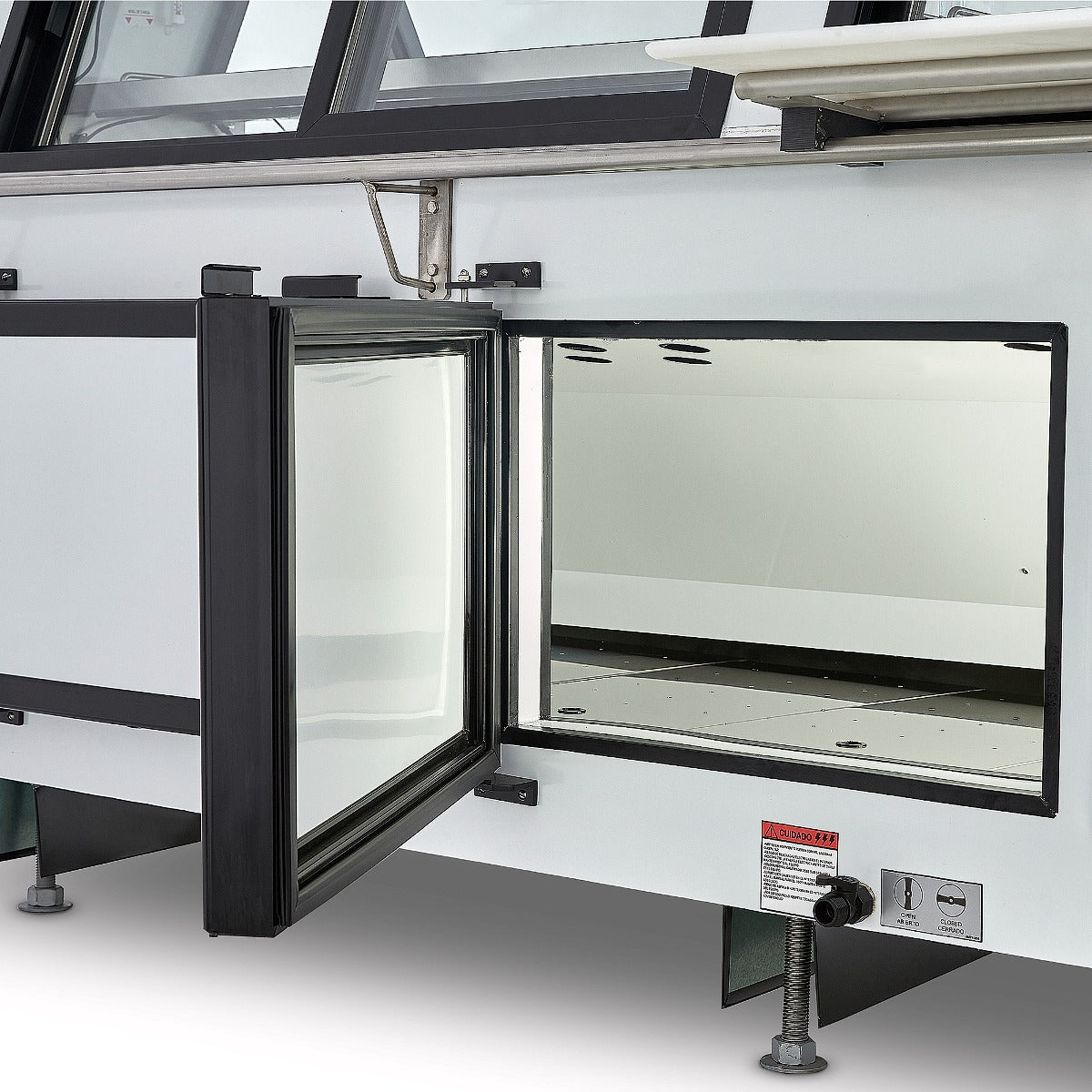 VITRINA TRAMO CARNICERO EN ACERO INOXIDABLE | TEC250-AI