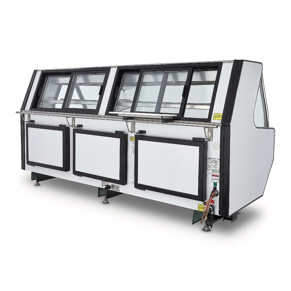 VITRINA TRAMO CARNICERO EN ACERO INOXIDABLE | TEC250-AI