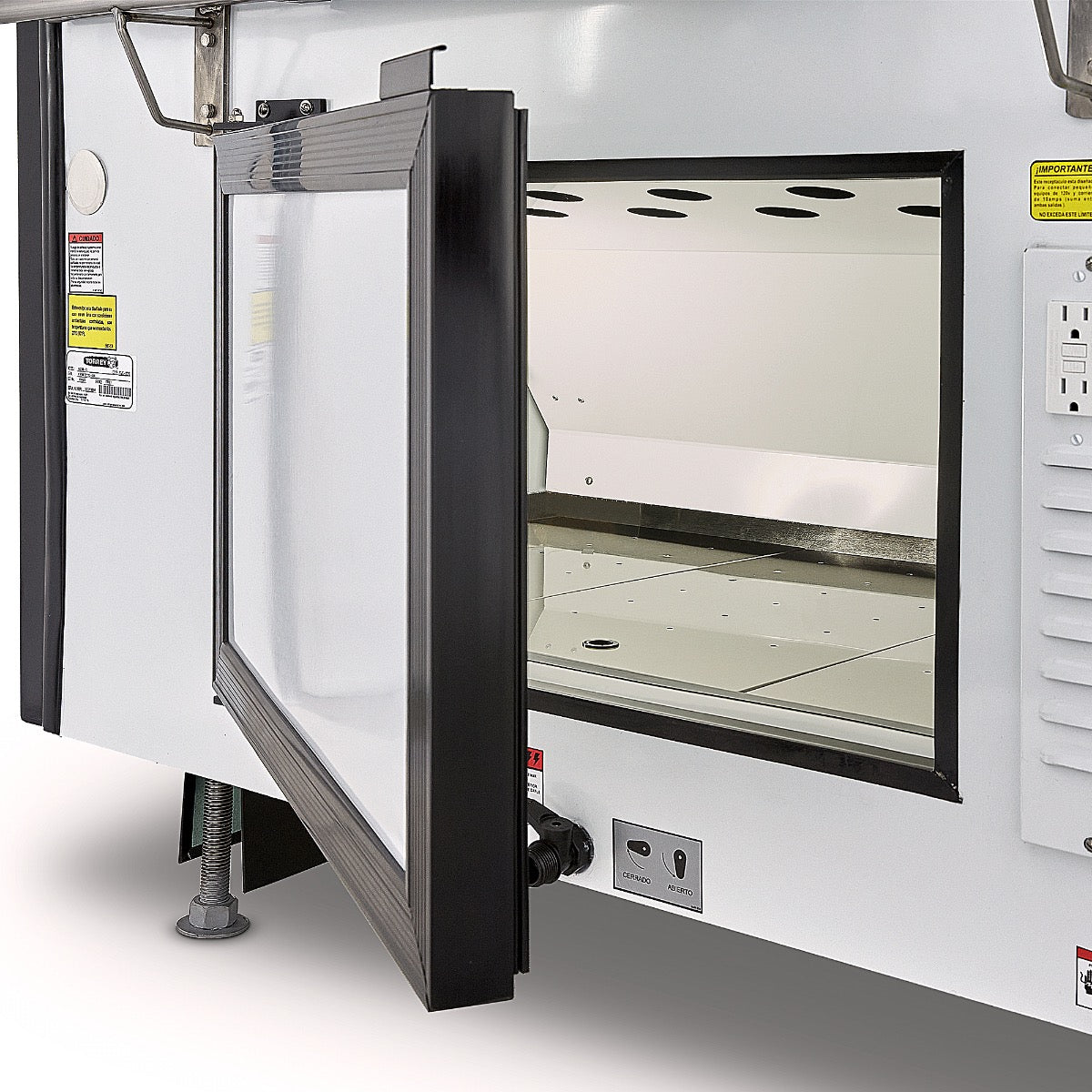 VITRINA TRAMO CARNICERO EN ACERO INOXIDABLE | TEC130-AI
