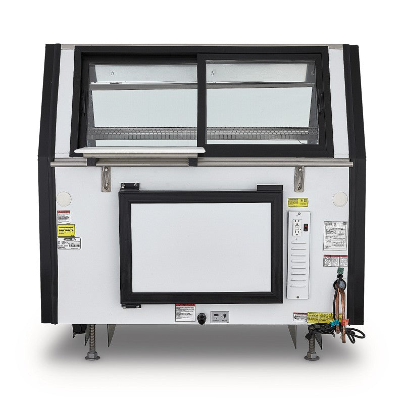 VITRINA TRAMO CARNICERO EN ACERO INOXIDABLE | TEC130-AI