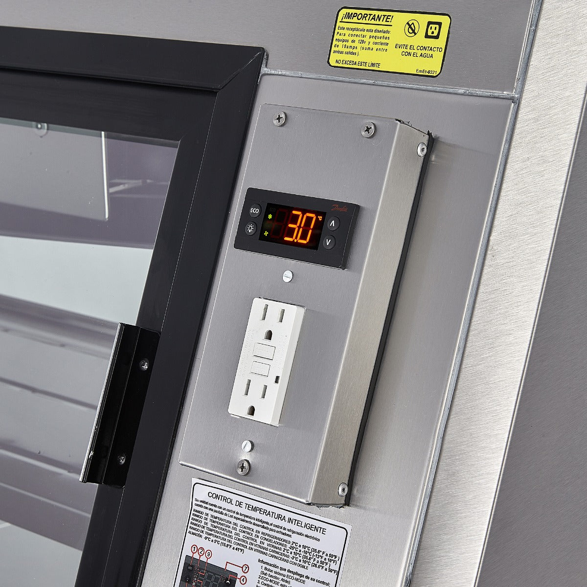 VITRINA CARNICERA EN ACERO INOXIDABLE | VCA250-AI