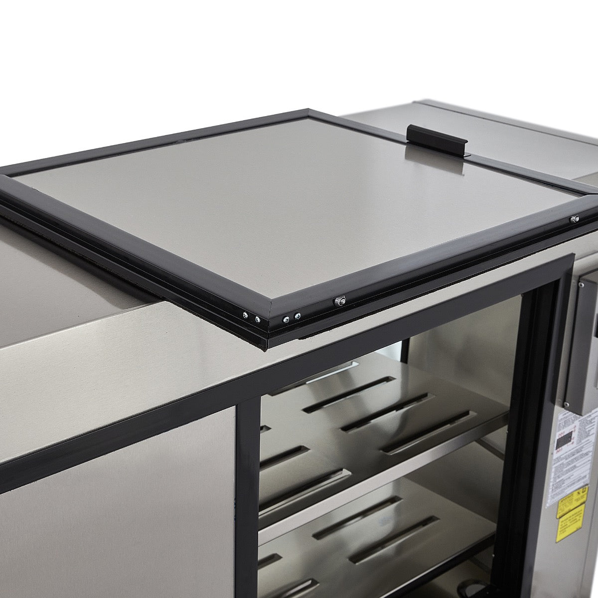 VITRINA EXHIBIDORA EN ACERO INOXIDABLE | DRD5-AI