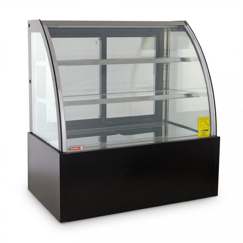 VITRINA REFRIGERADA FULL GLASS 120CM CURVA | VFG-120C