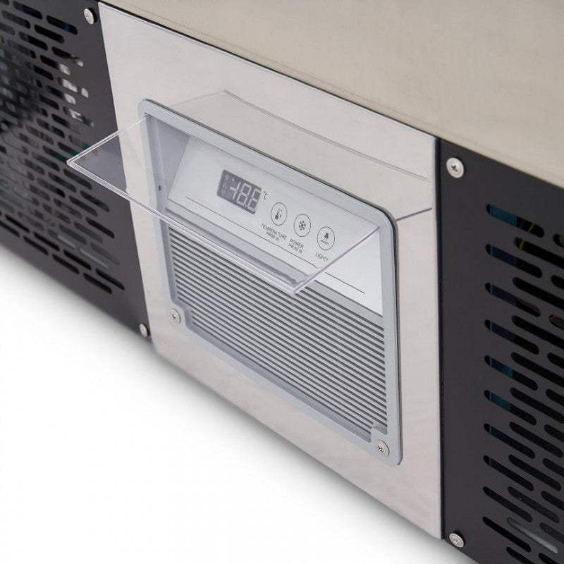 VITRINA REFRIGERADA FULL GLASS 120CM CURVA | VFG-120C