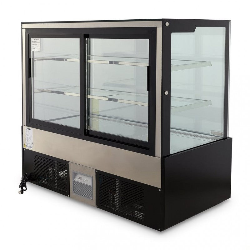 VITRINA REFRIGERADA FULL GLASS 120CM RECTA |VFG-120R