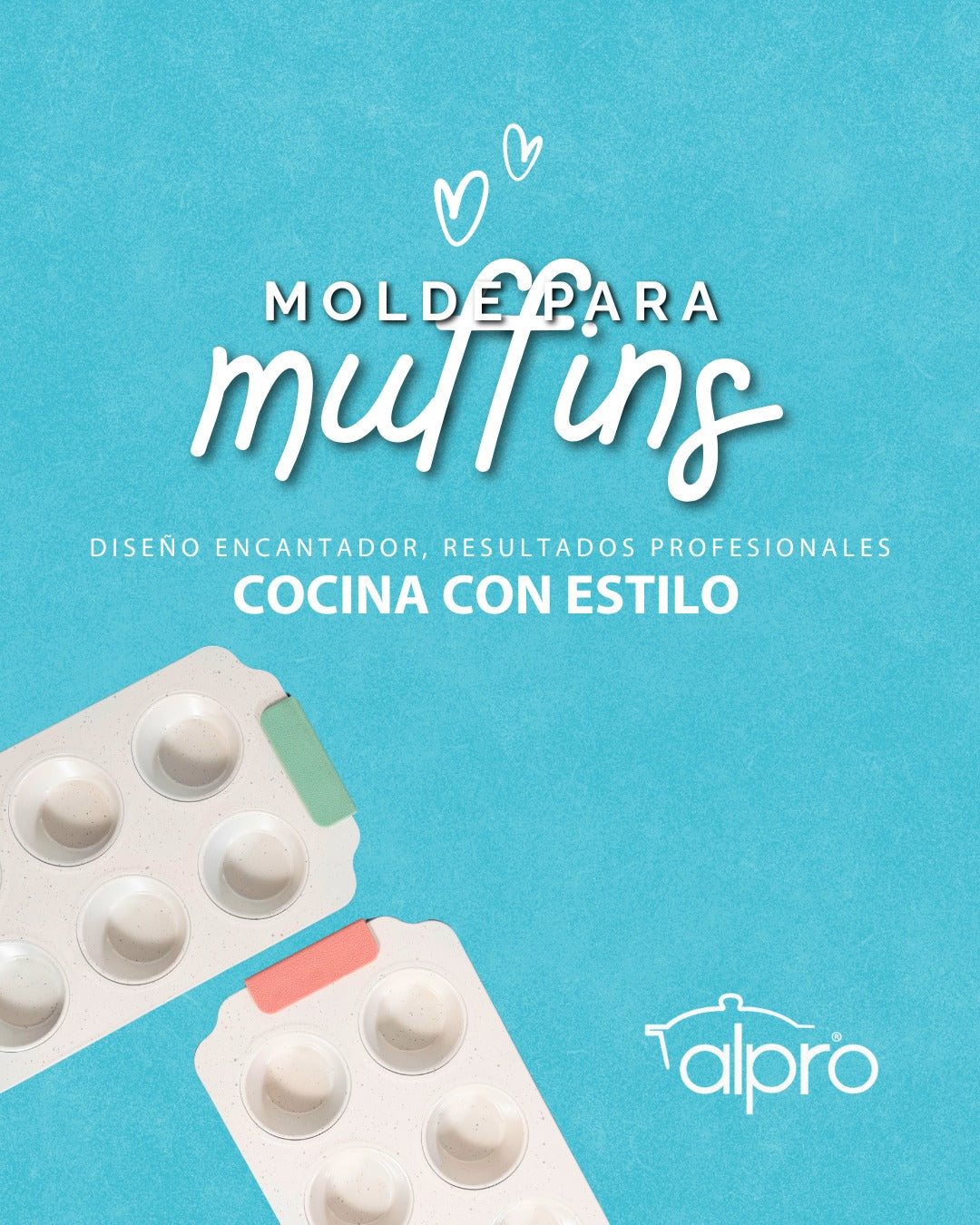 MOLDE DE 6 MUFFINS