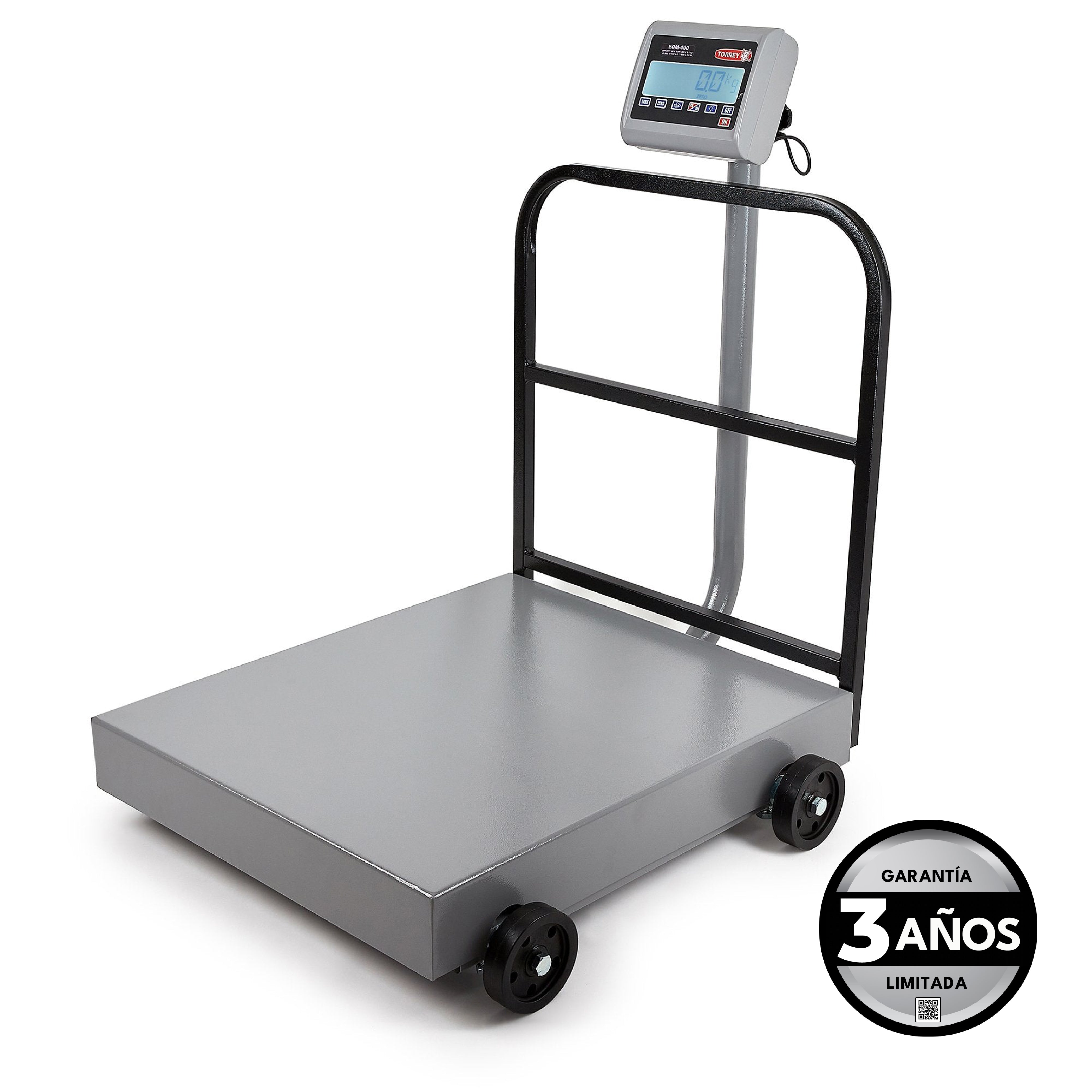 BÁSCULA DE RECIBO MÓVIL 400 KG | EQM-400