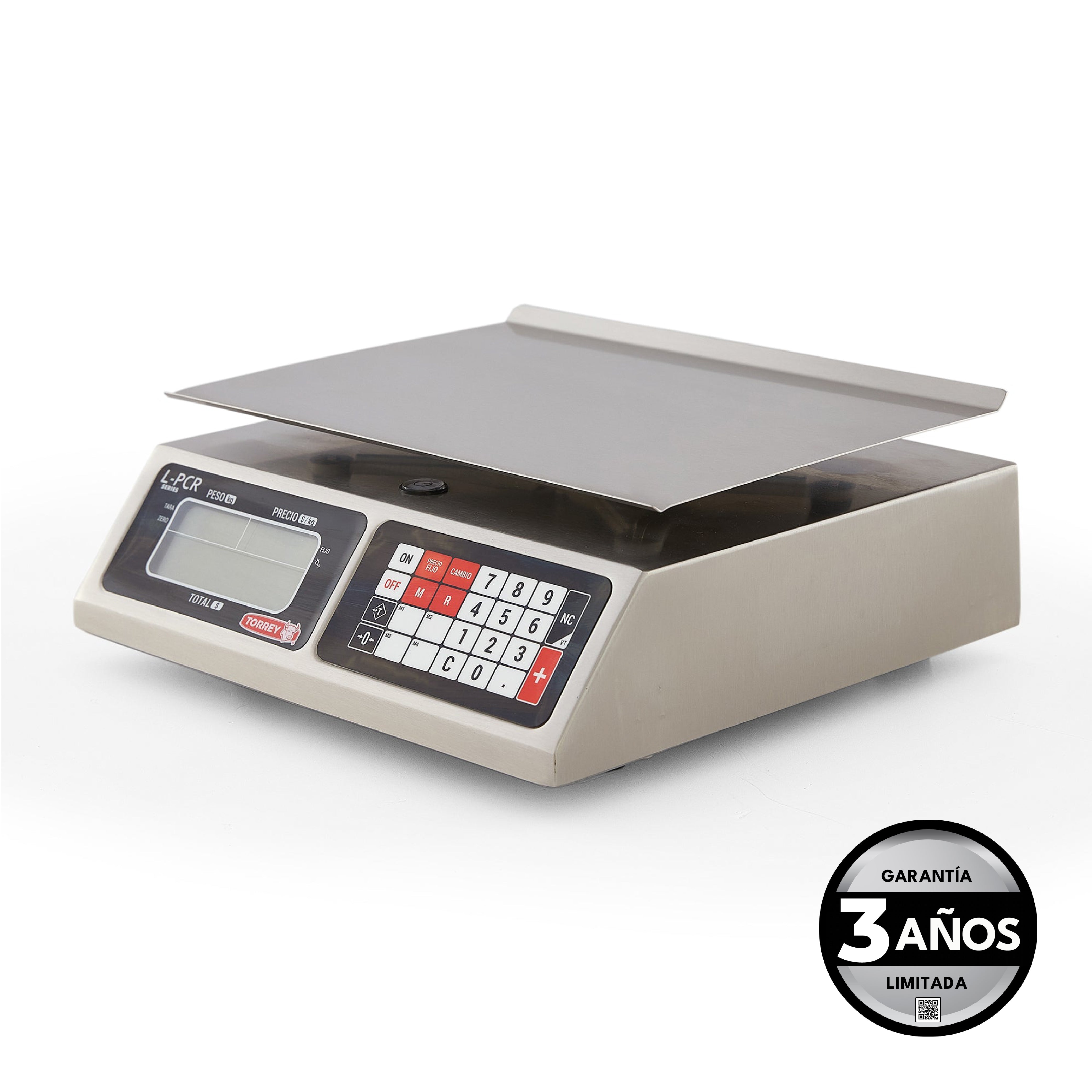 BÁSCULA PESO-PRECIO-TOTAL 20 KG | LPCR20-N