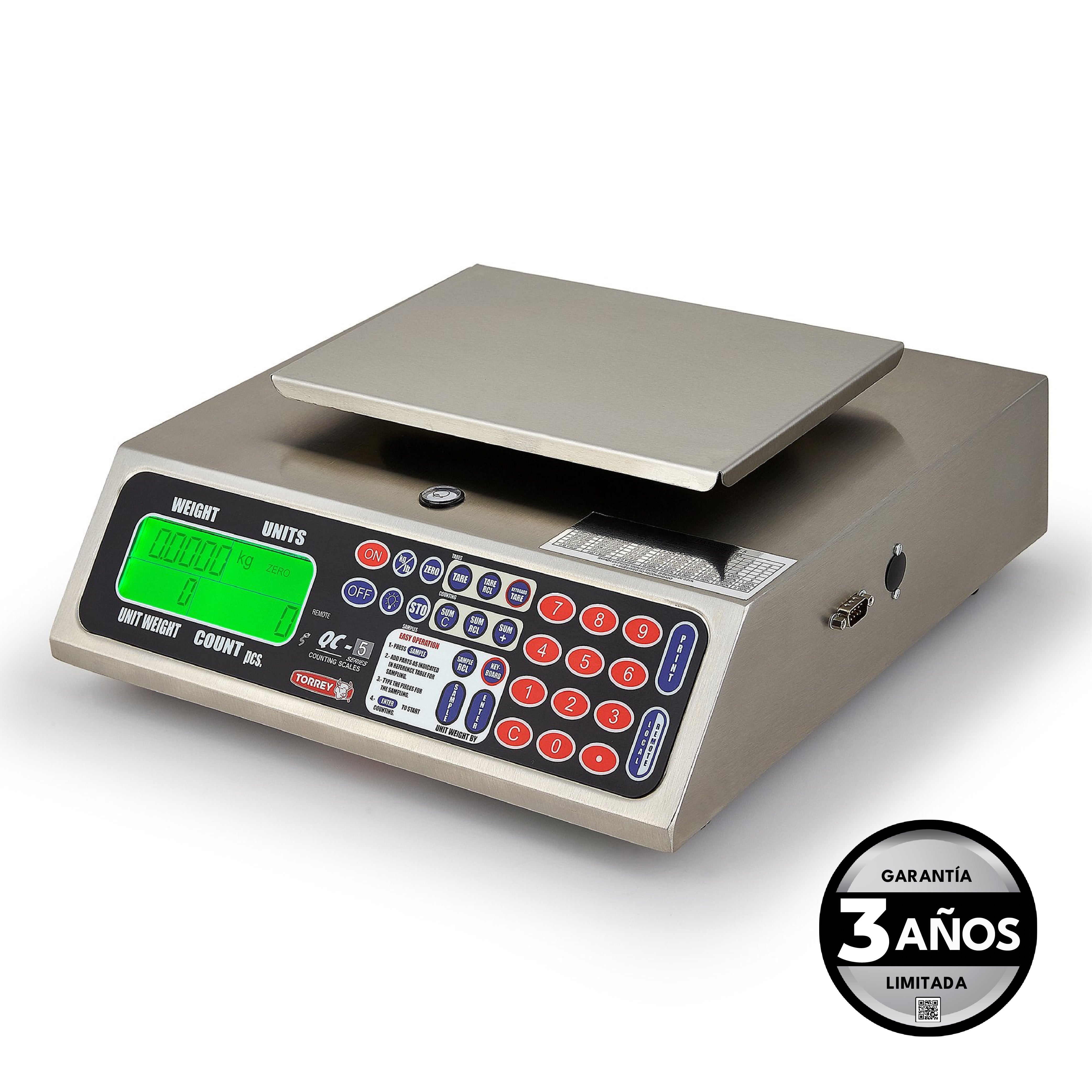 BÁSCULA CONTADORA 5 KG | QC-5
