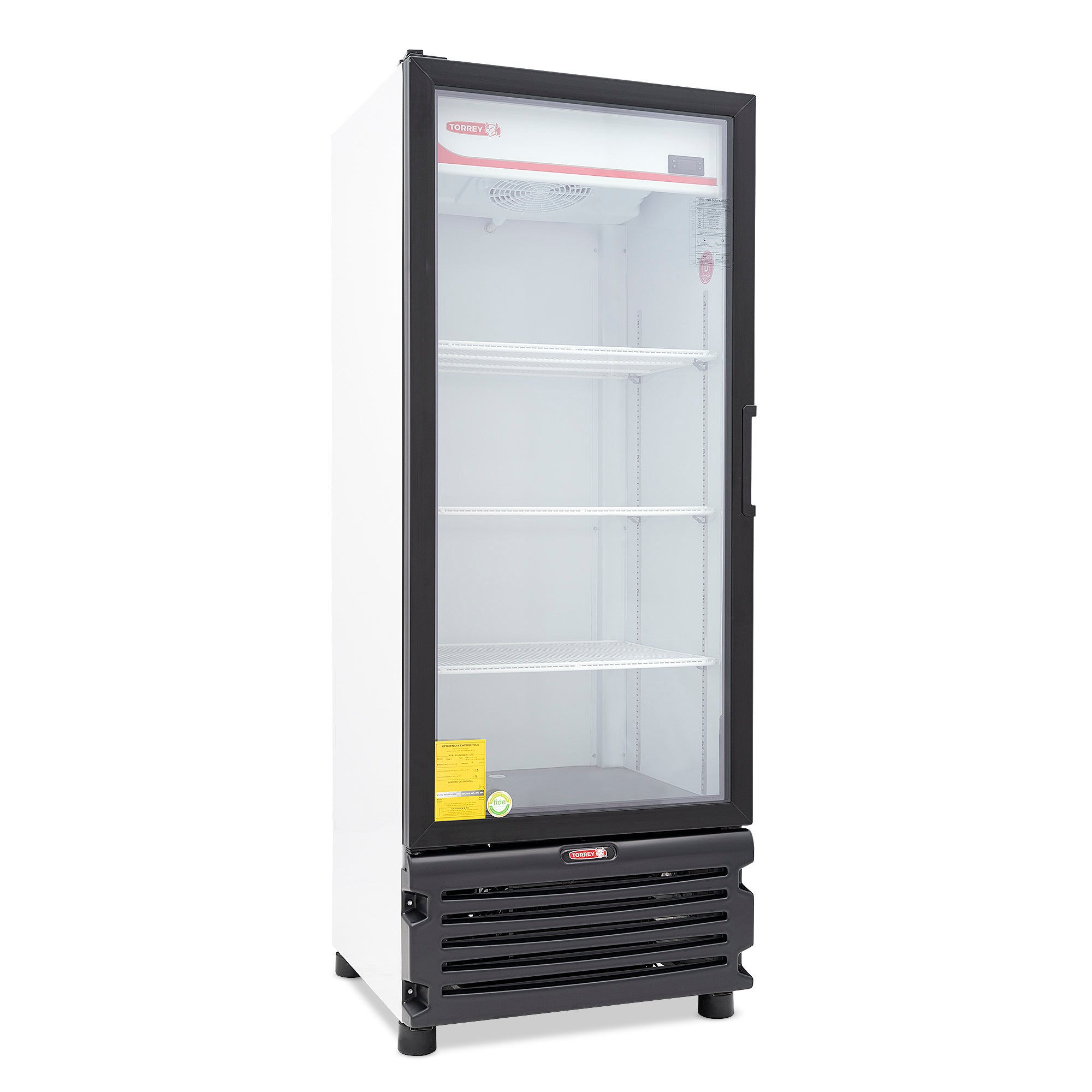REFRIGERADOR VERTICAL EXHIBIDOR 17 PIES BLANCO | TVC17