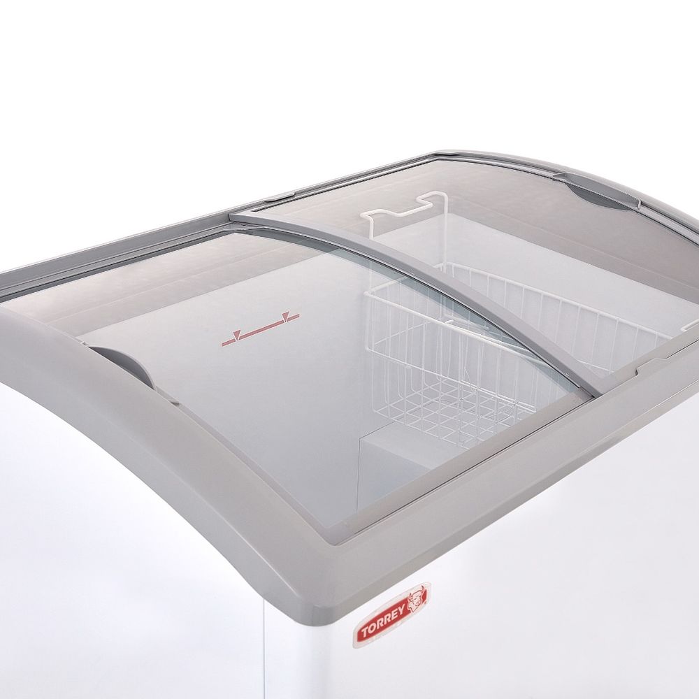 CONGELADOR HORIZONTAL TAPA DE CRISTAL CURVO 240 LITROS | CHC-110CR