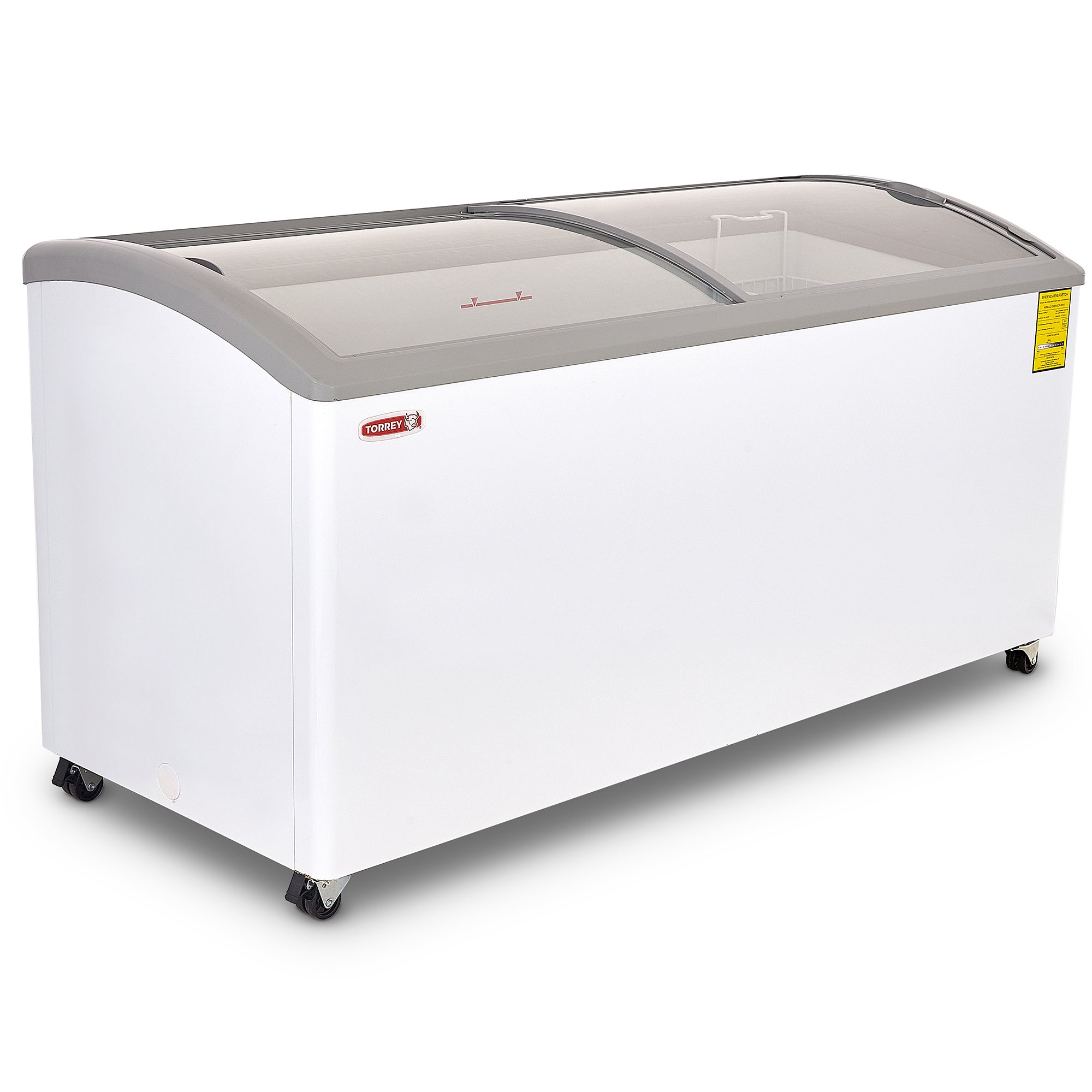 CONGELADOR HORIZONTAL TAPA DE CRISTAL CURVO 430 LITROS | CHC-180CR