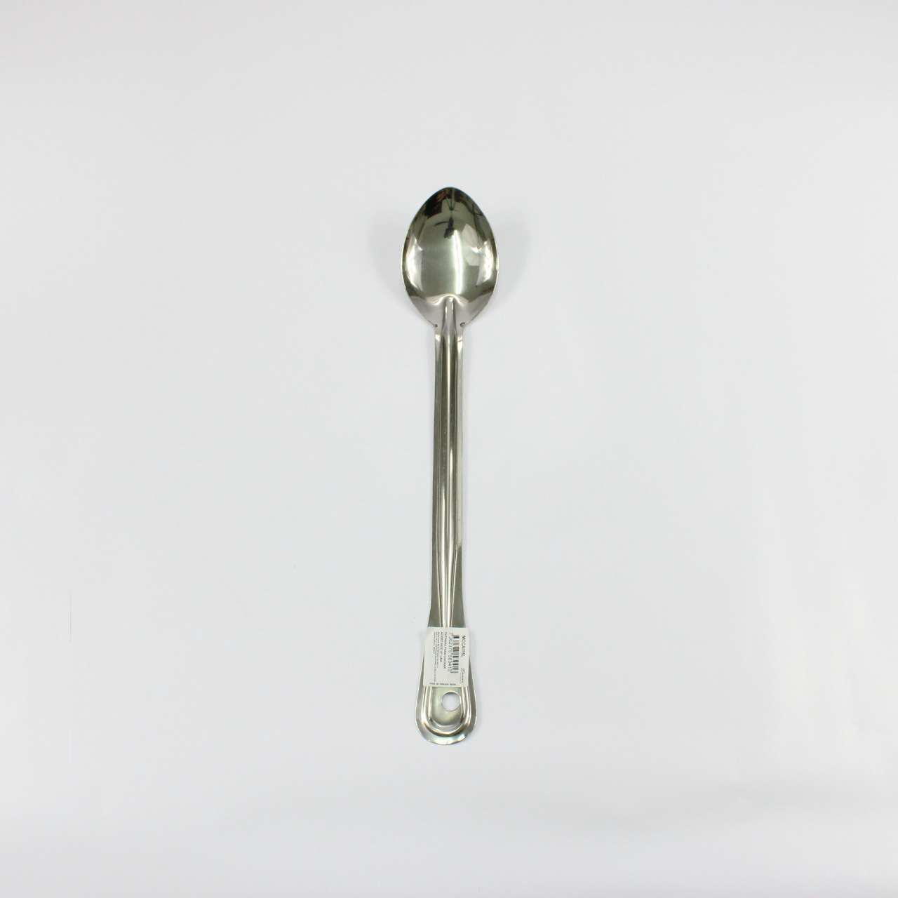 CUCHARA PARA COCINAR ACERO INOX 15" LISA