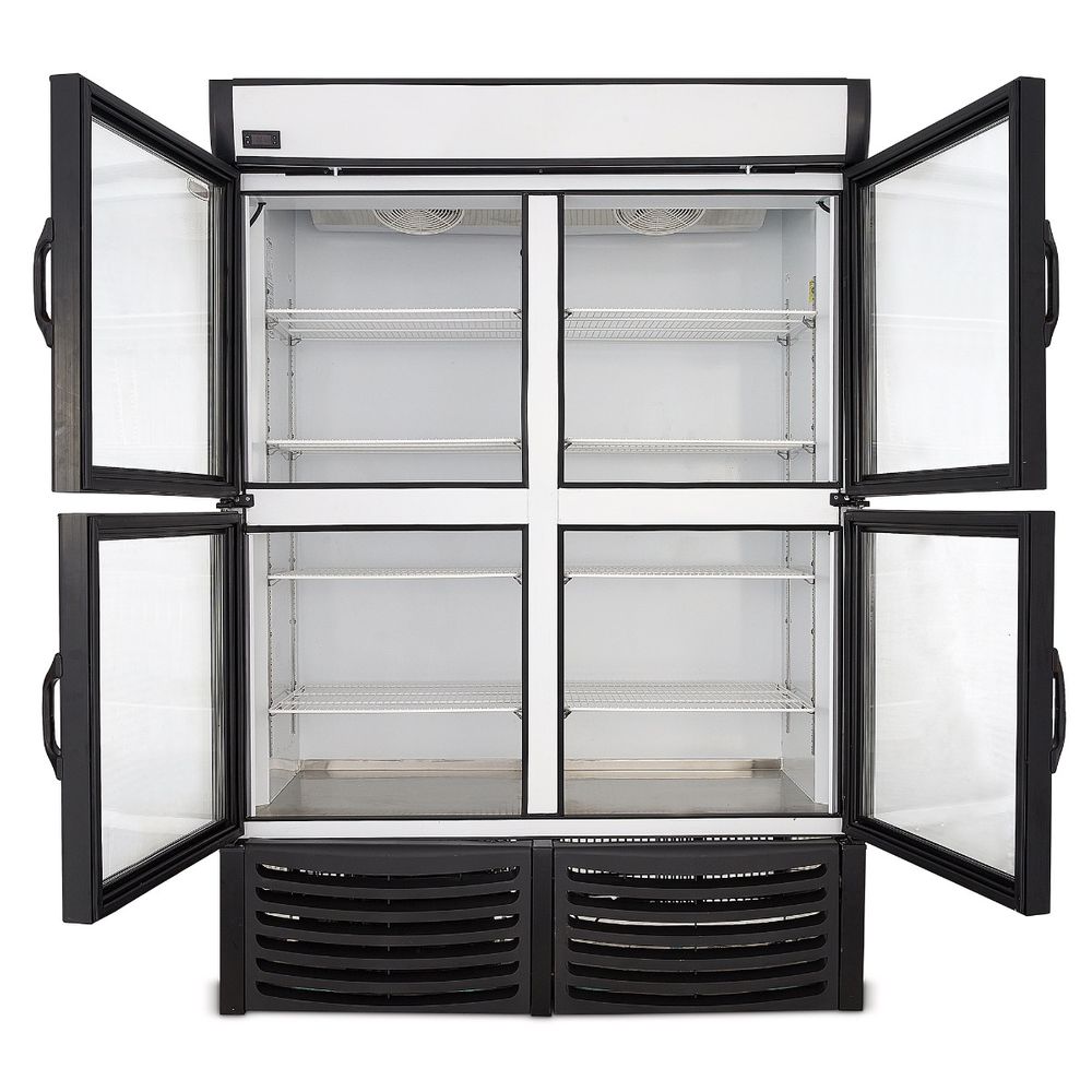 REFRIGERADOR VERTICAL EXHIBIDOR 36 PIES Y 4 PUERTAS | R36L-4P